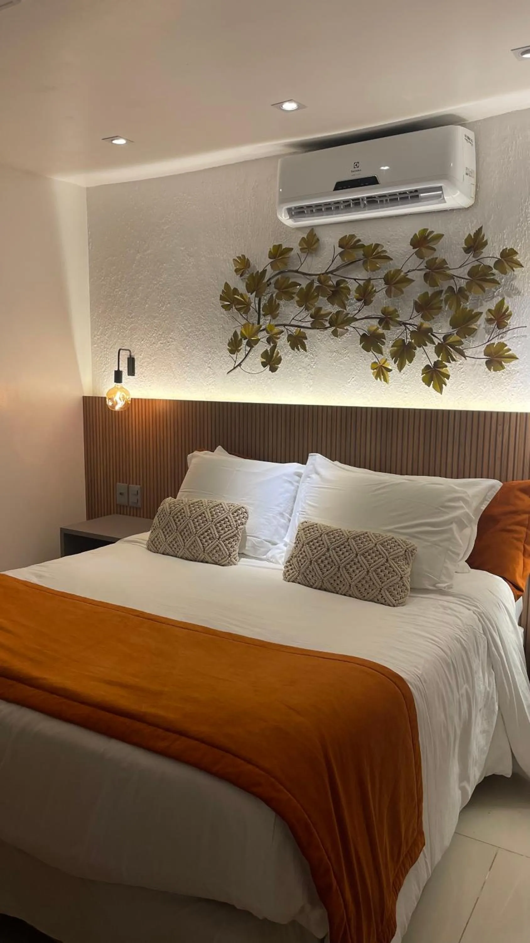 Bed in Pousada Del Mares