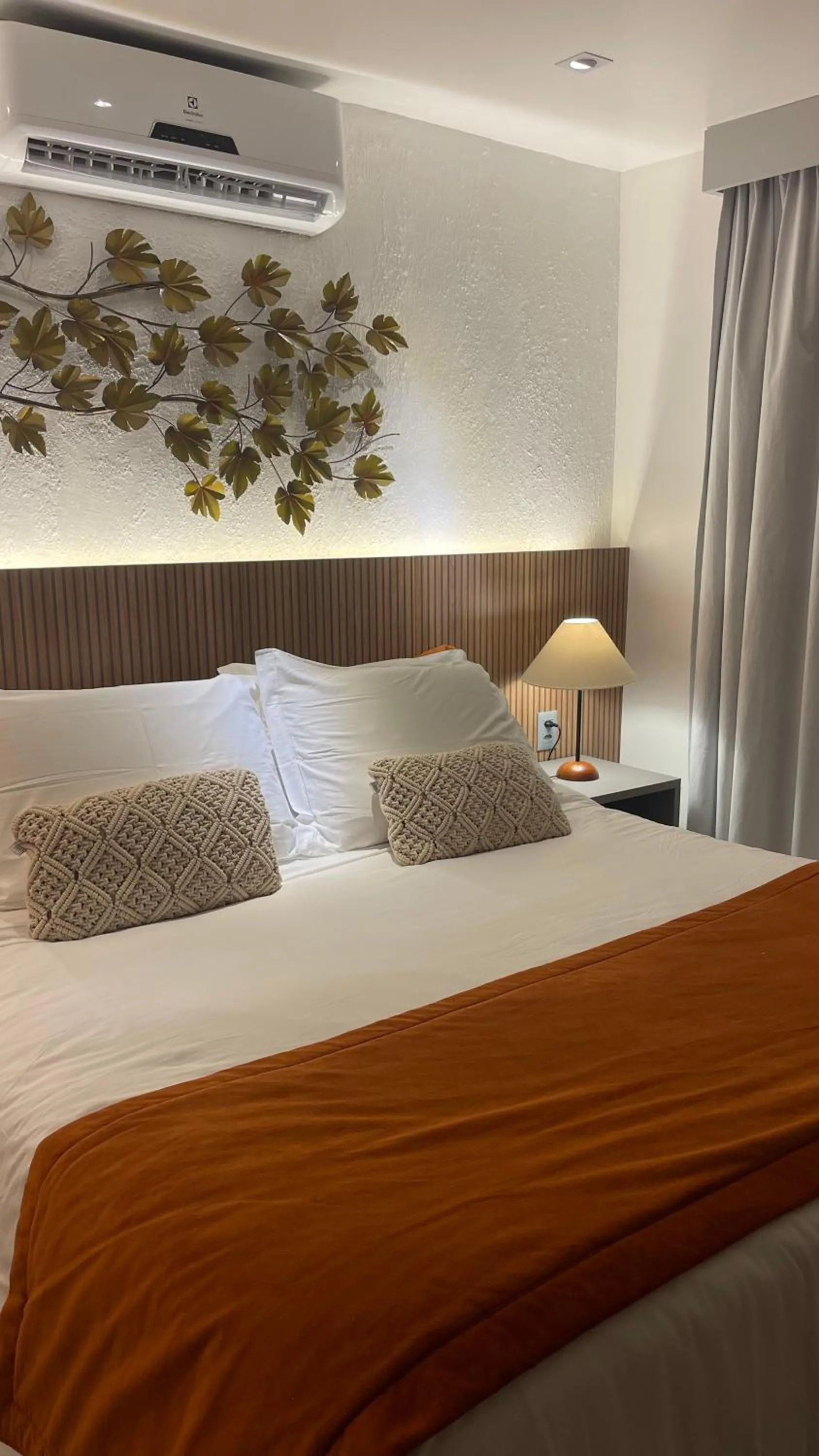 Bed in Pousada Del Mares