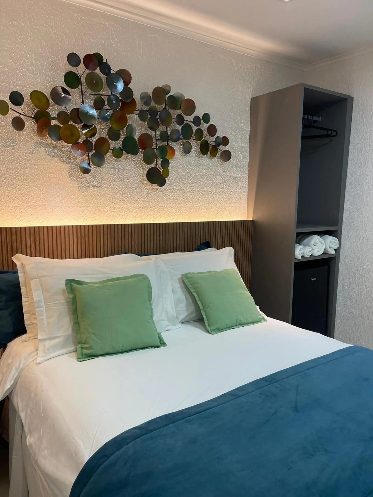 Bed in Pousada Del Mares