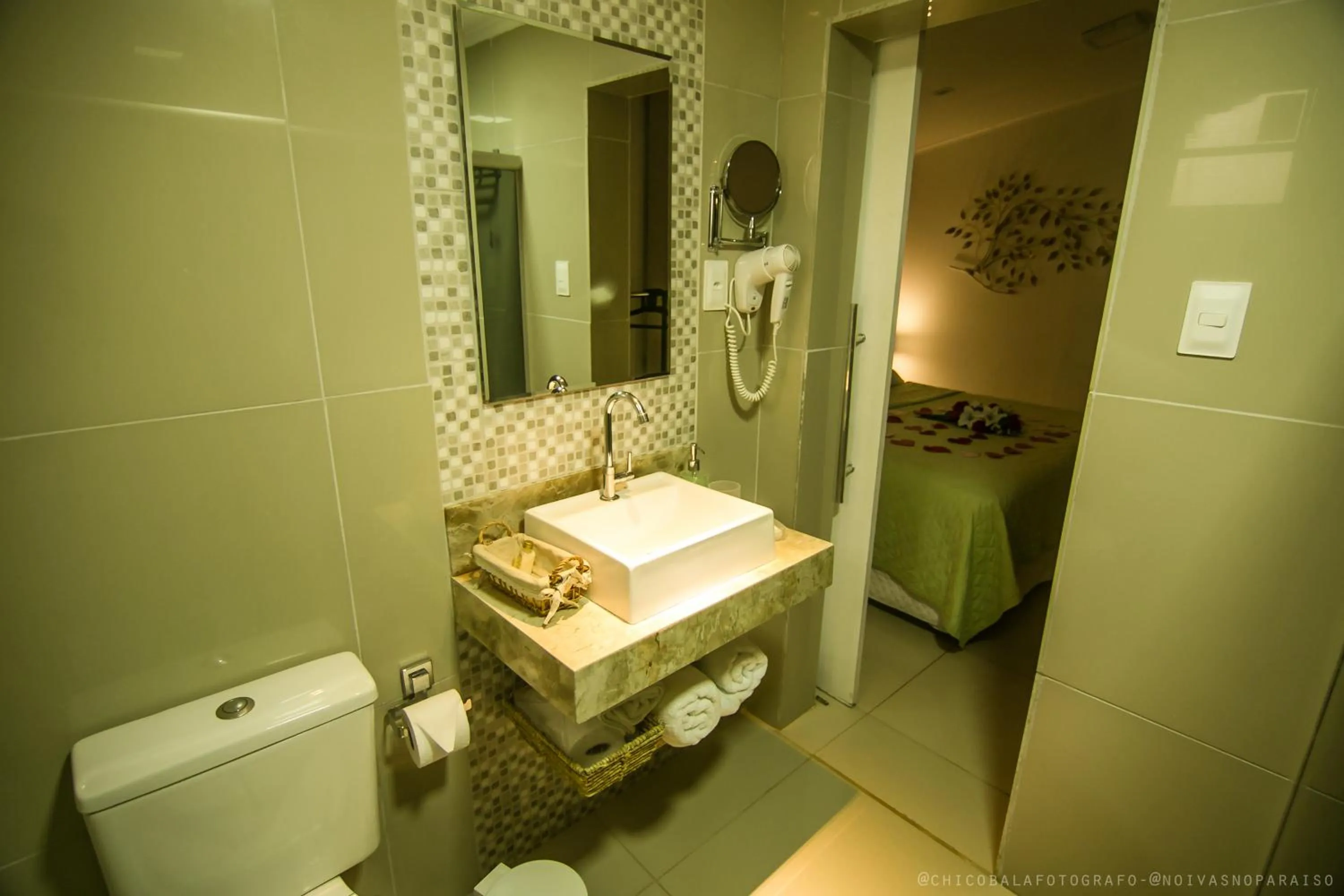 Toilet in Pousada Del Mares