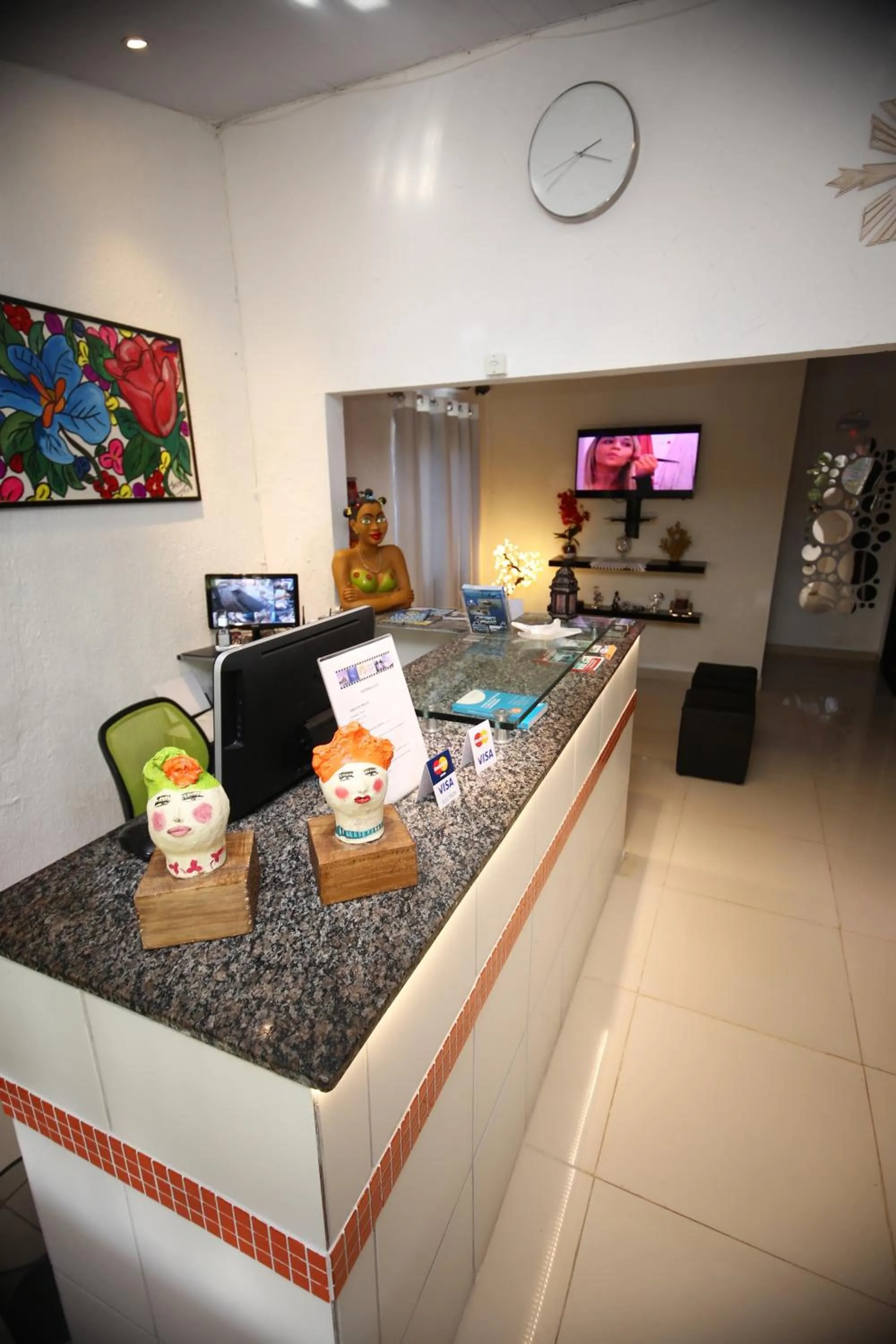 Lobby or reception in Pousada Del Mares