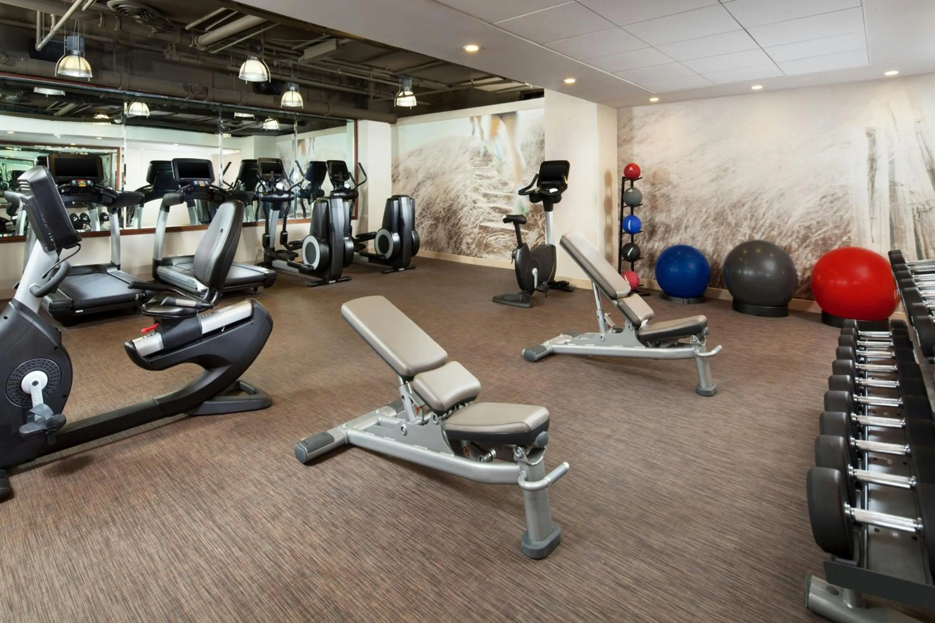 Fitness centre/facilities in The Westin San Jose