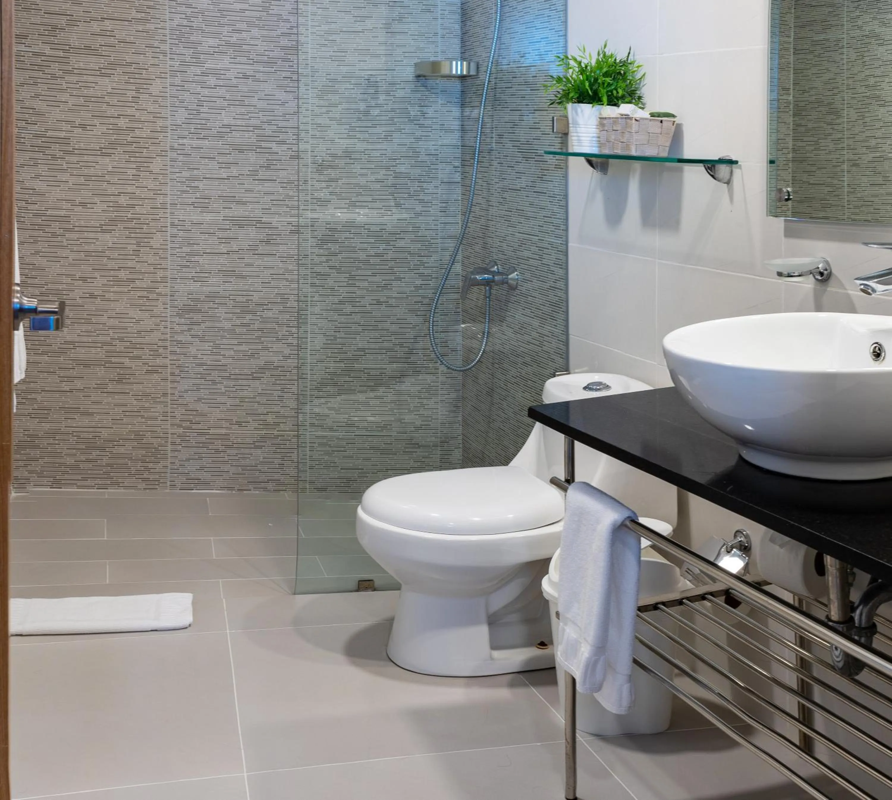 Bathroom in Hotel Aladino