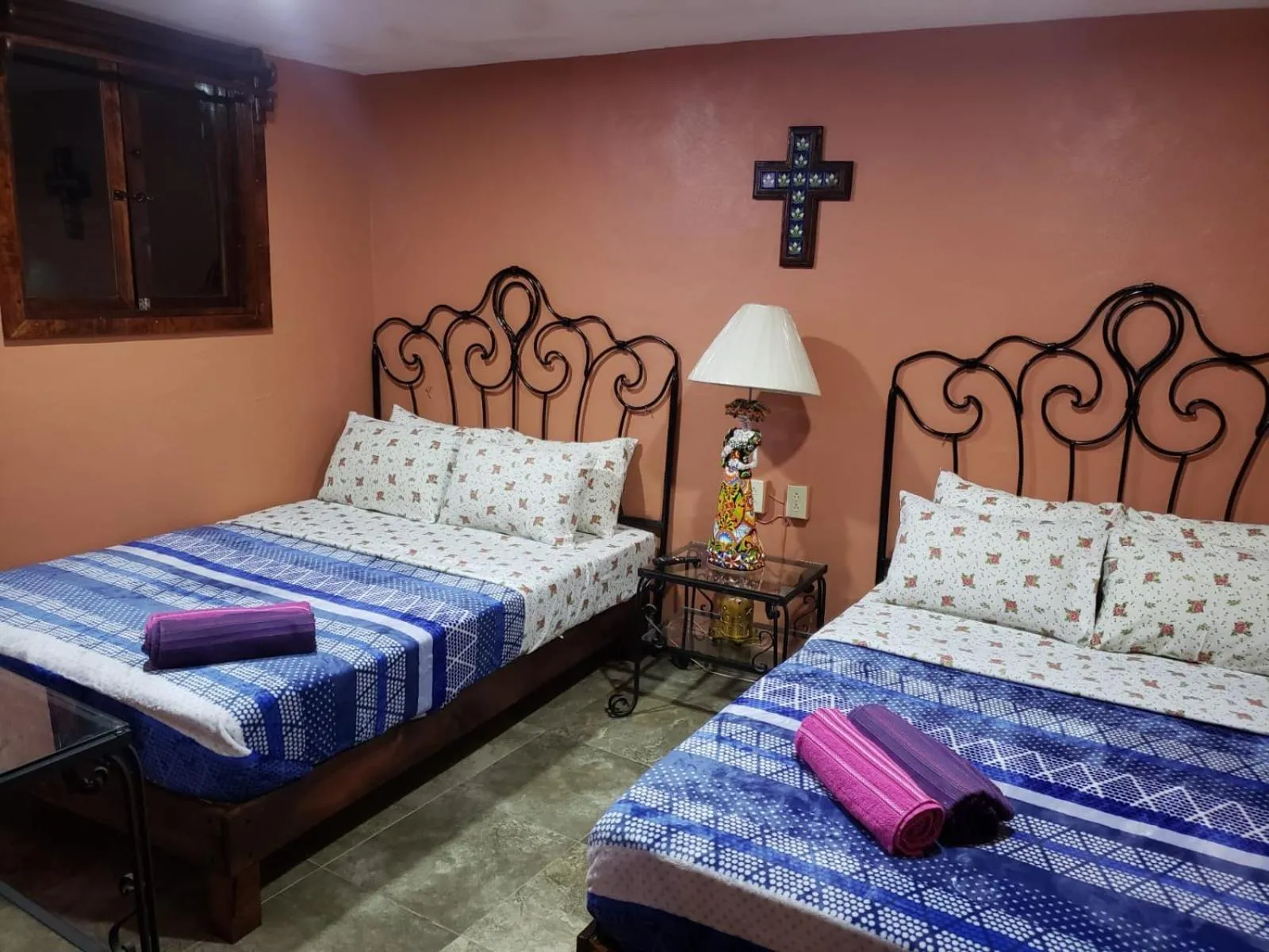 Bed in Hotel Meson del Refugio