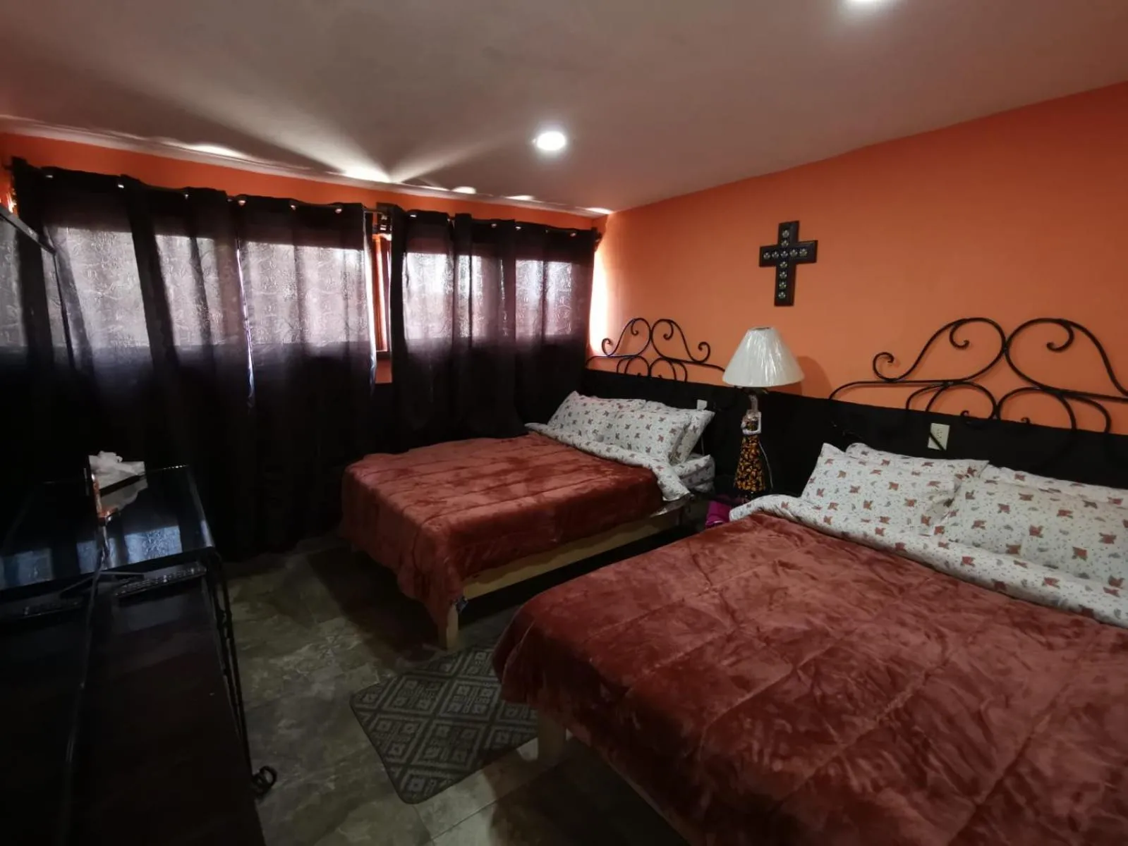 Bed in Hotel Meson del Refugio
