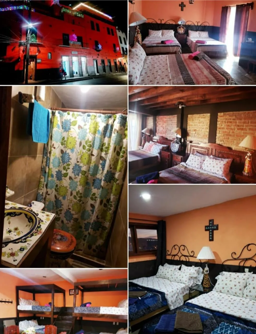 Bed in Hotel Meson del Refugio
