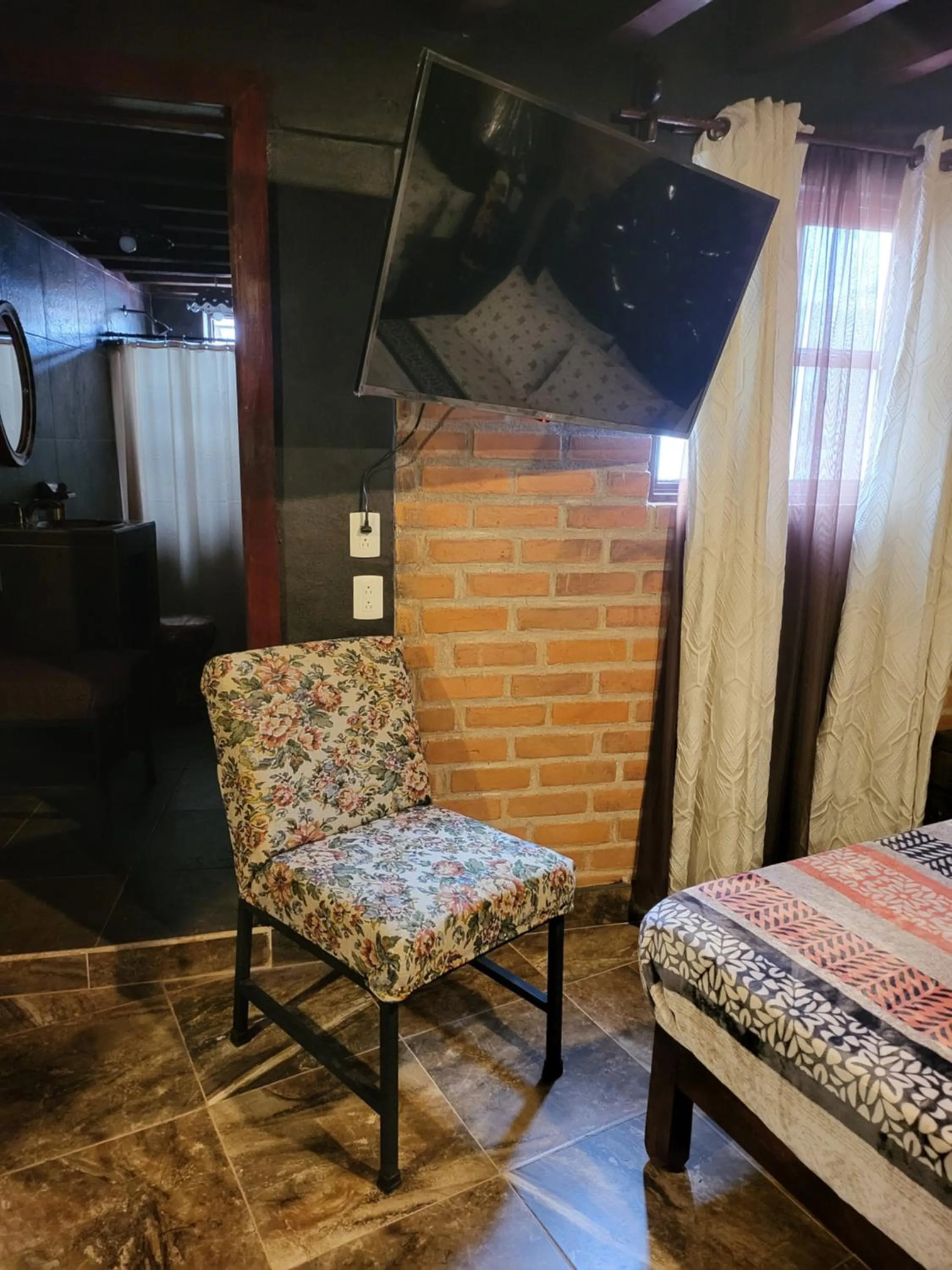Bed in Hotel Meson del Refugio