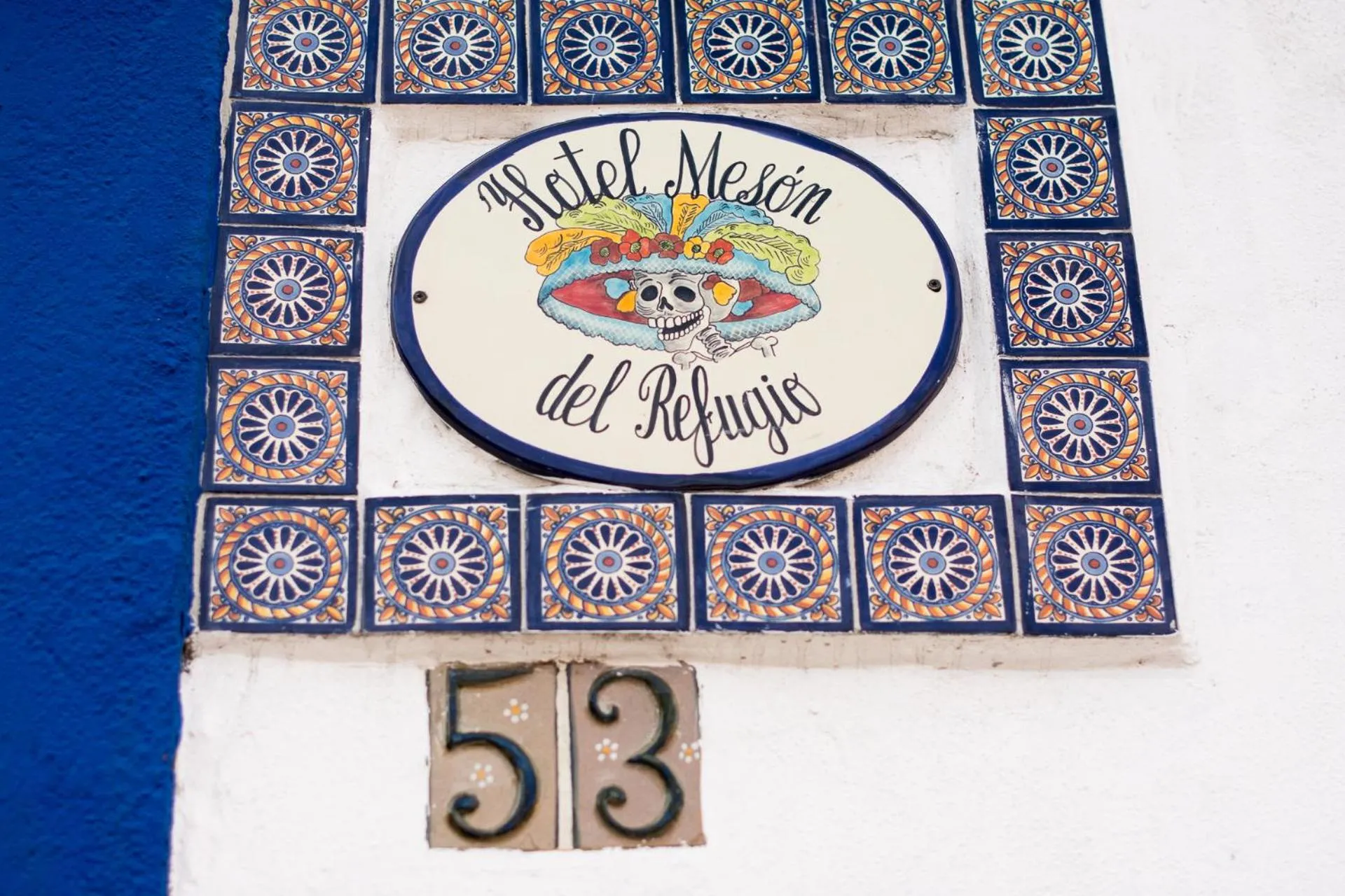 Property logo or sign in Hotel Meson del Refugio