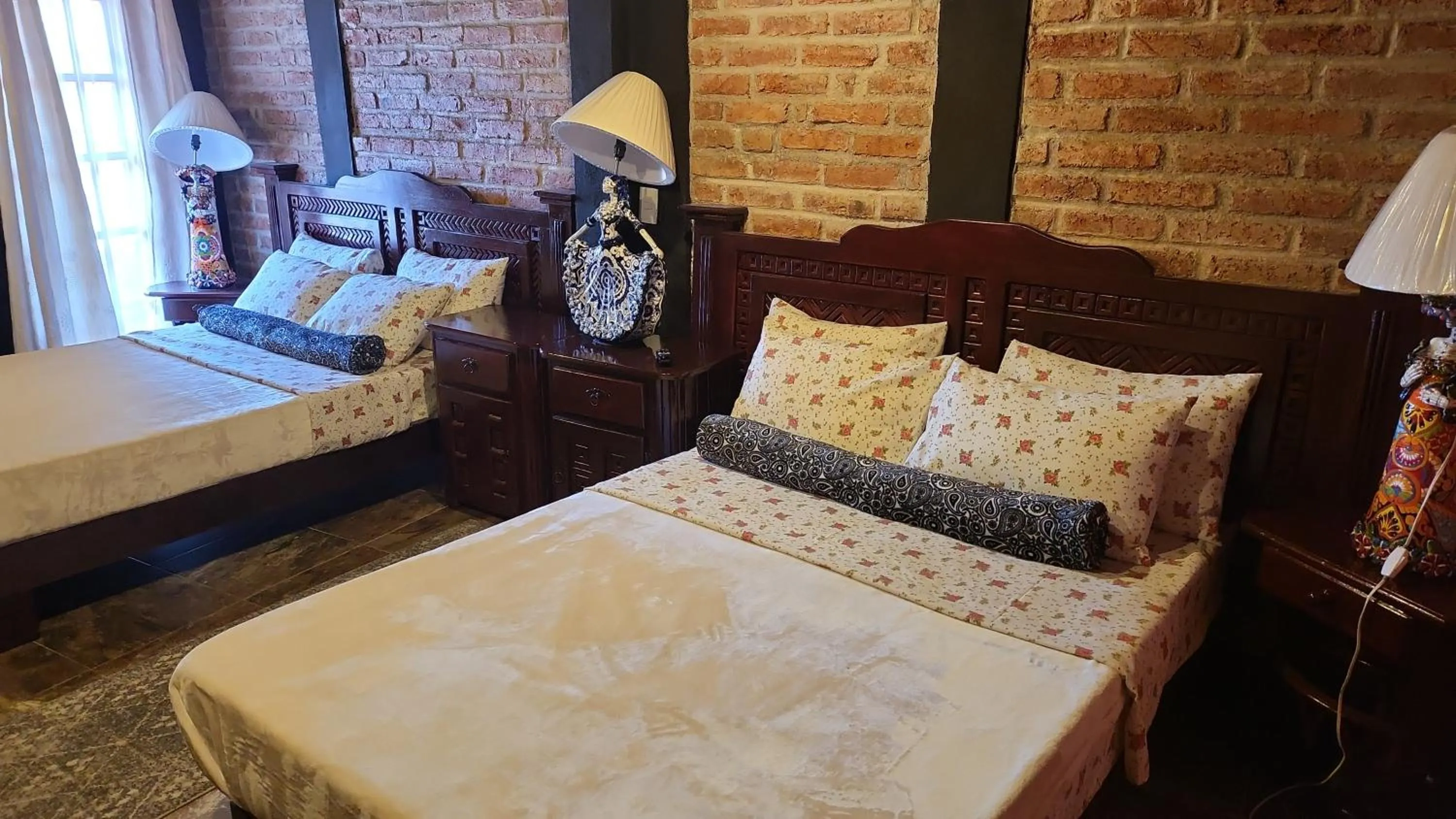 Bed in Hotel Meson del Refugio