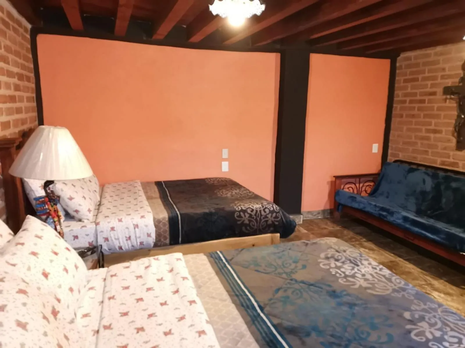 Bed in Hotel Meson del Refugio