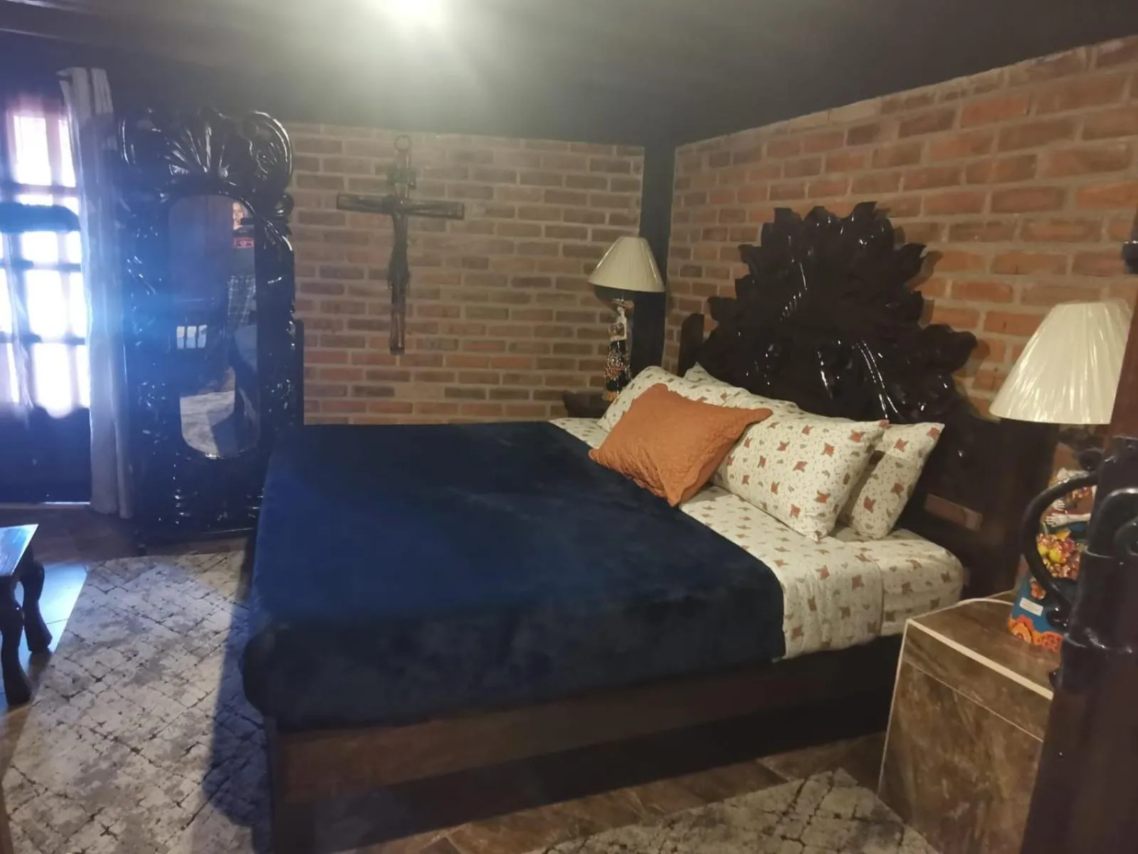 Bed in Hotel Meson del Refugio