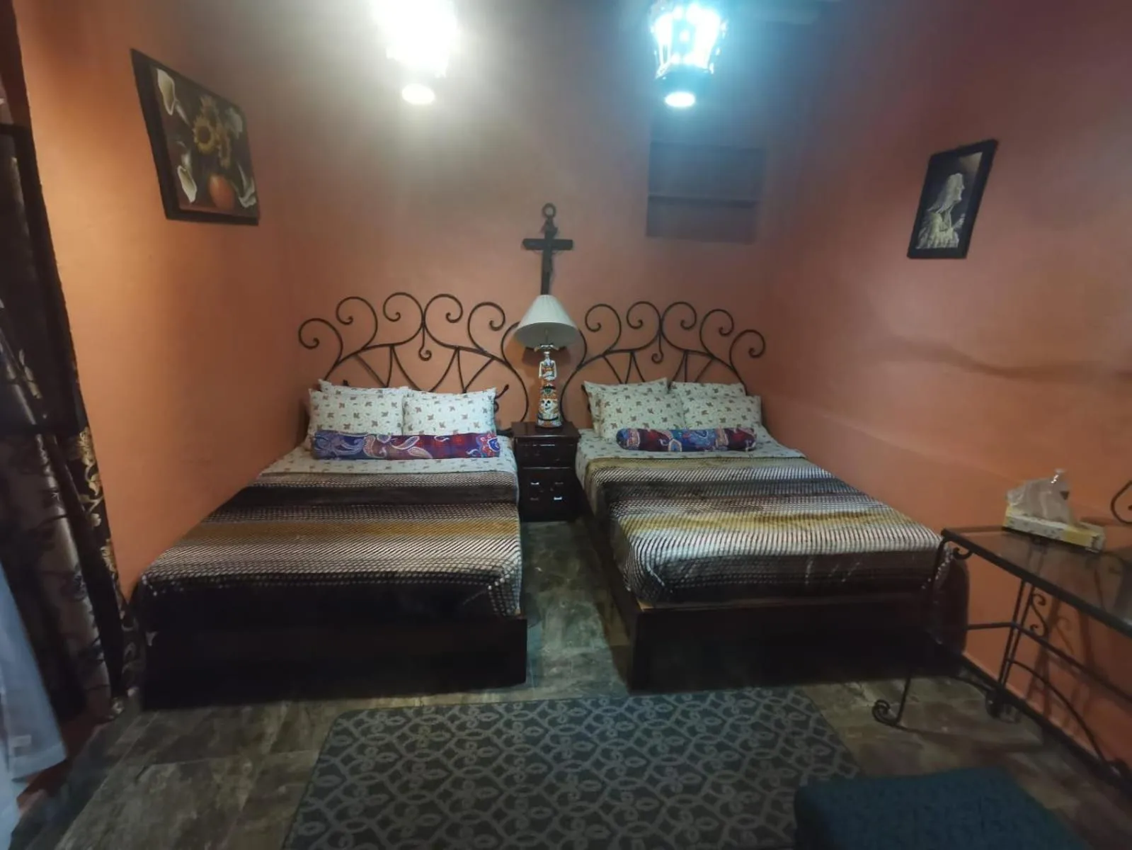 Bed in Hotel Meson del Refugio