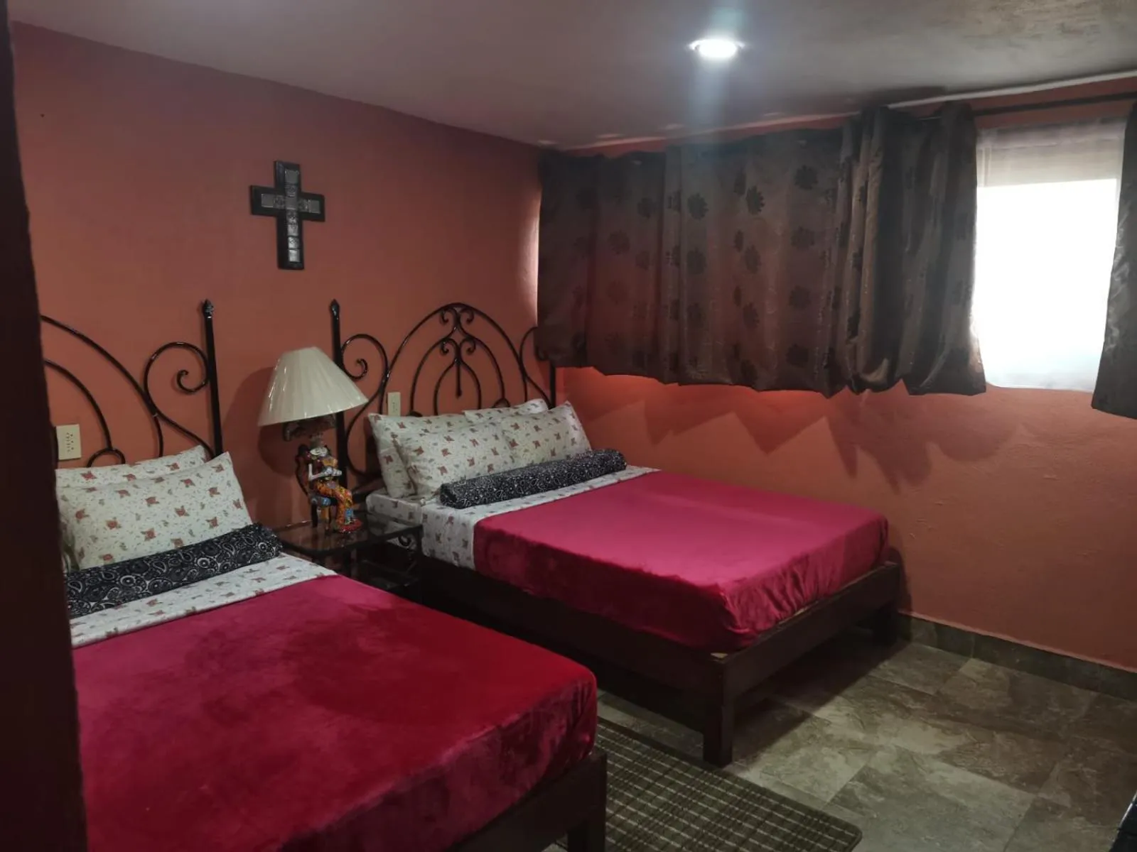 Bed in Hotel Meson del Refugio