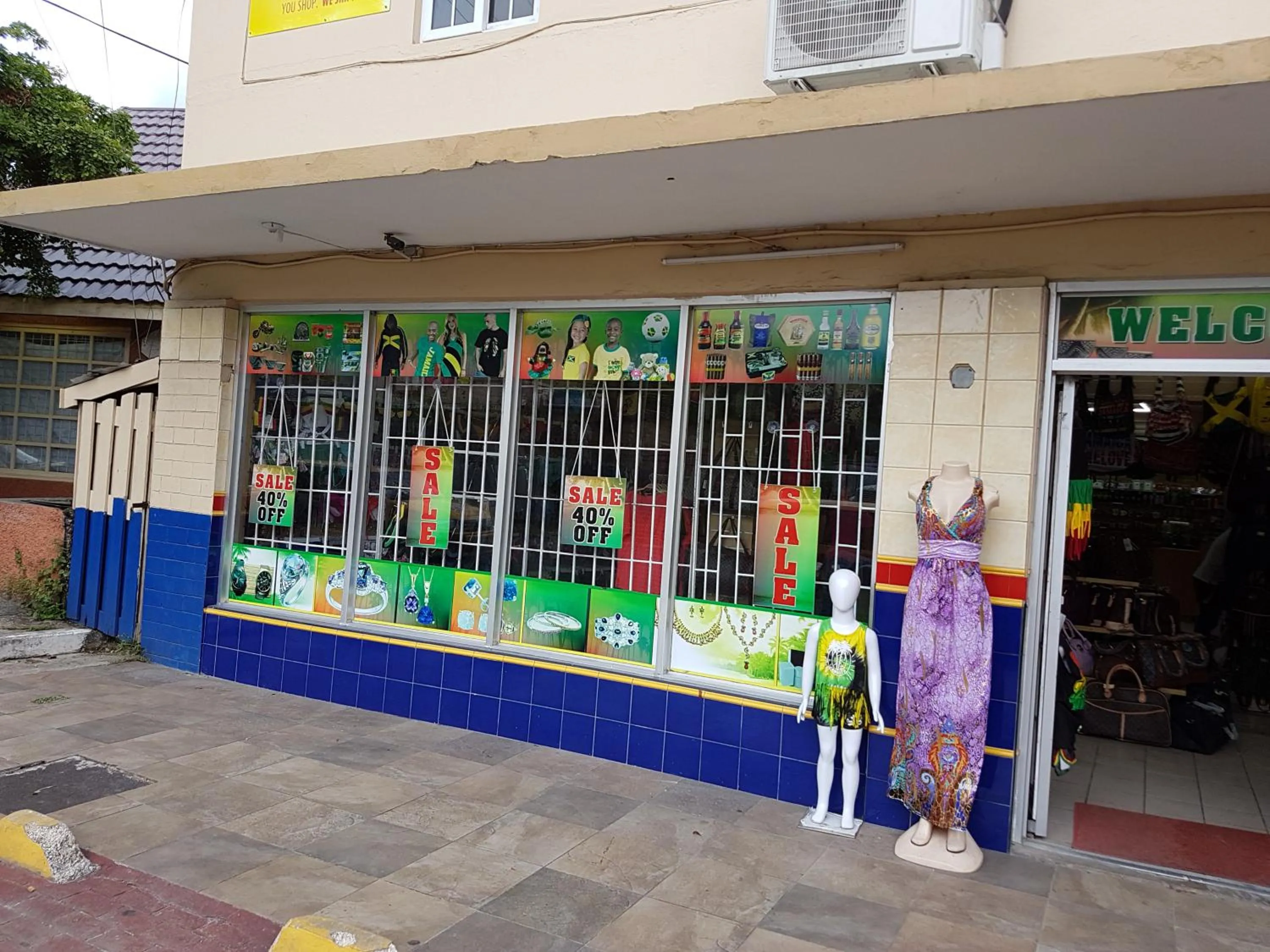 Shopping Area in Almond Grove at Sand Castle