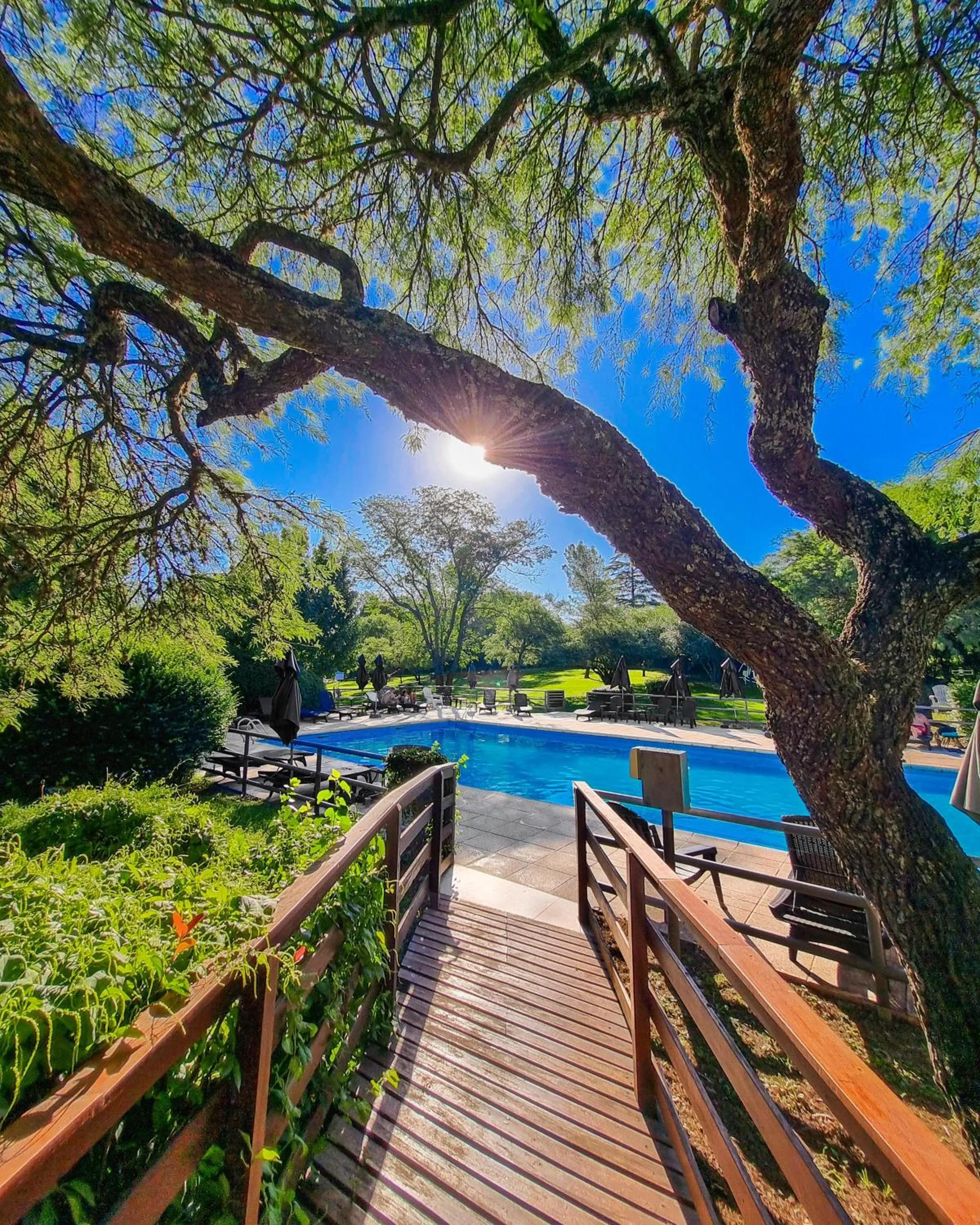 Swimming pool in Howard Johnson Hotel & Spa Villa General Belgrano
