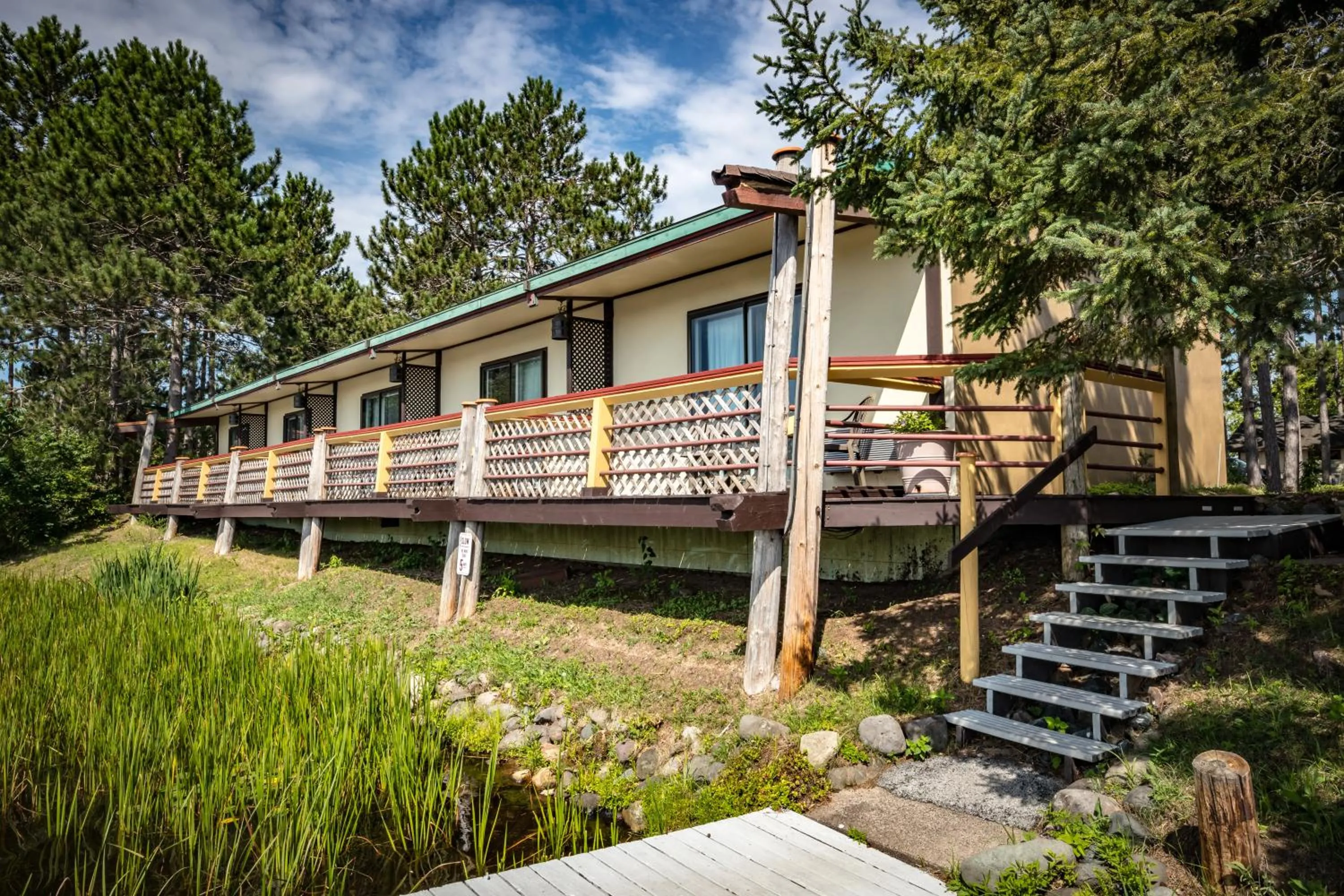 Property building in Riverside Motel