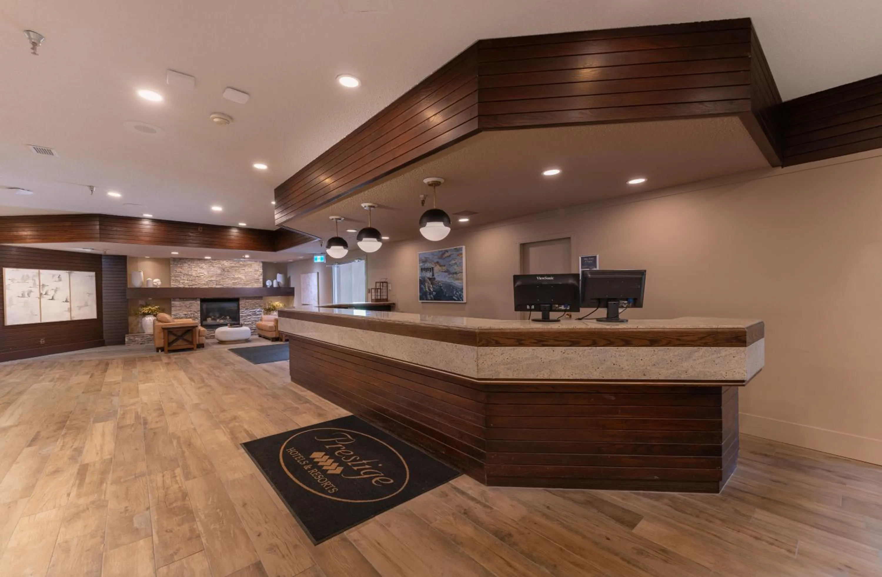 Lobby or reception in Prestige Mountain Resort Rossland