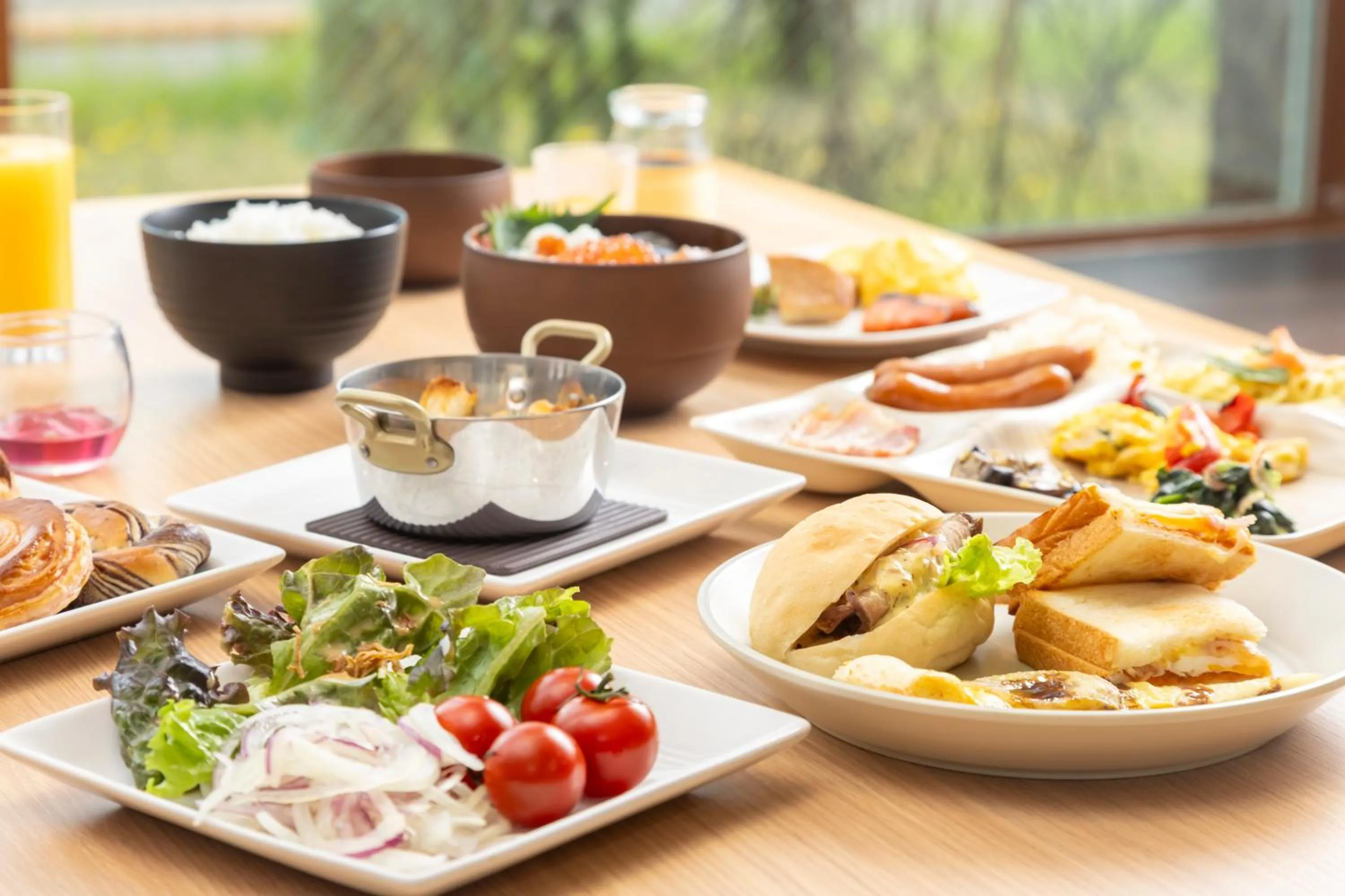 Breakfast in THE FOREST AKAN Tsuruga Resort