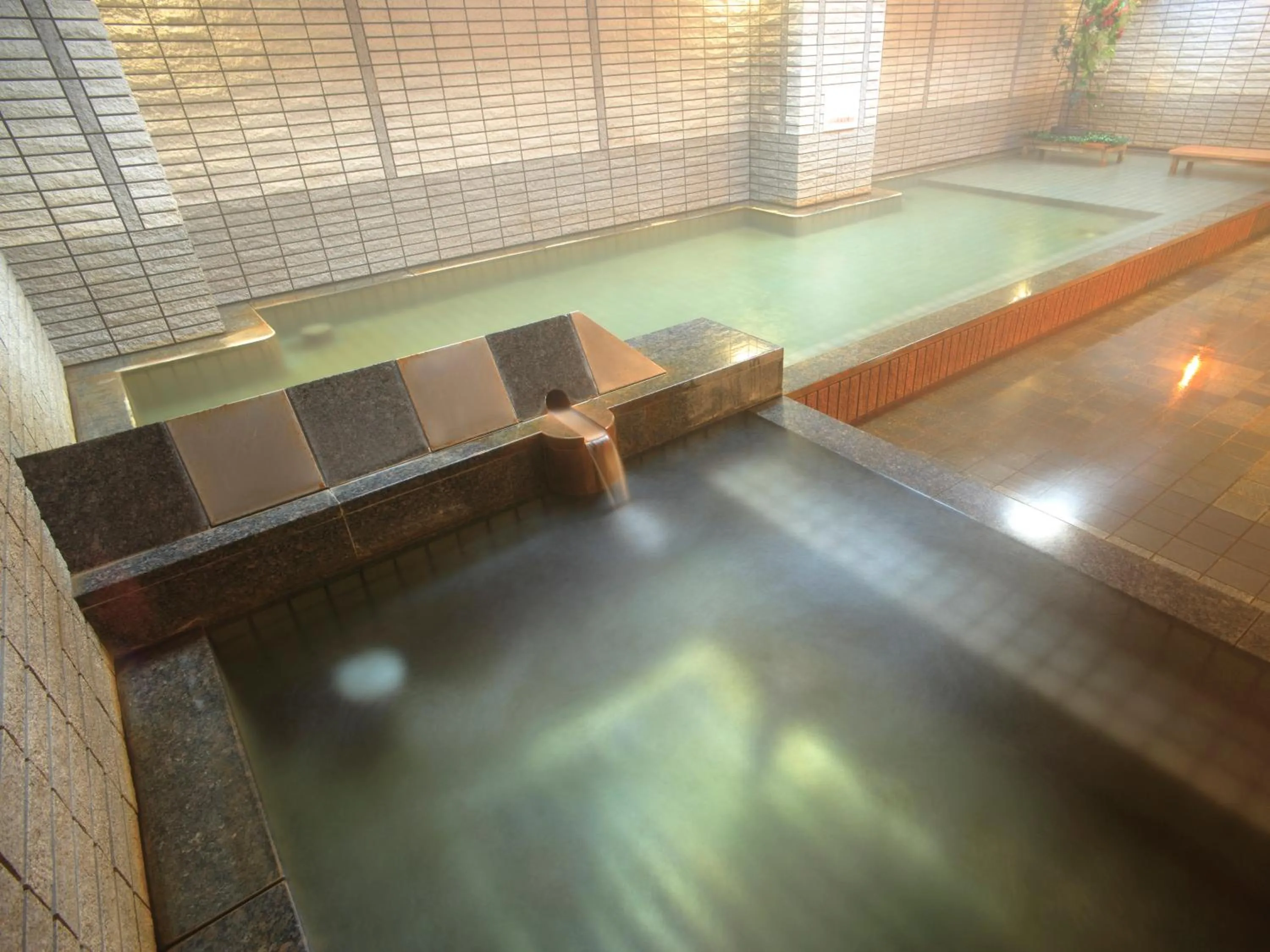 Hot Spring Bath in THE FOREST AKAN Tsuruga Resort