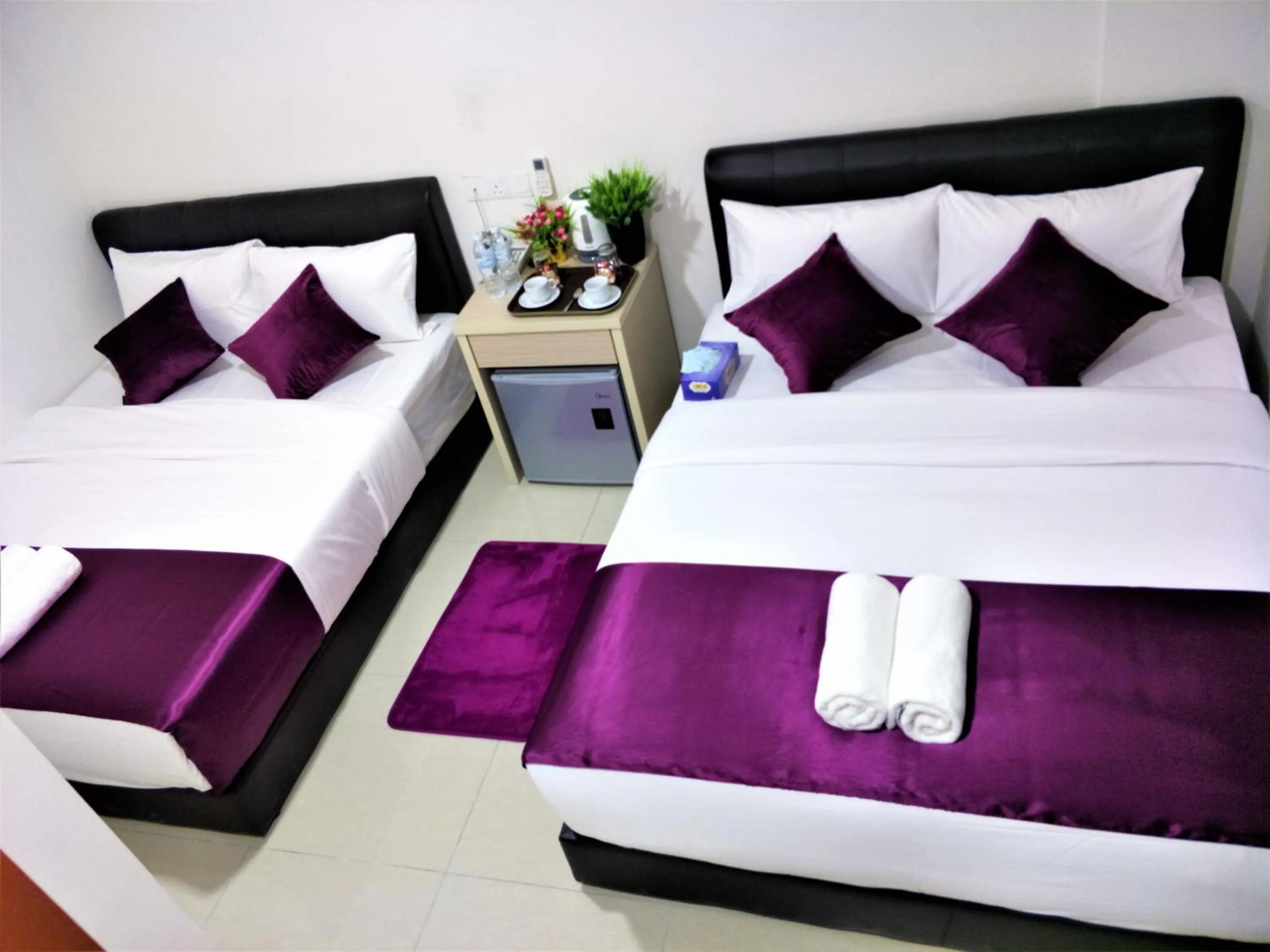 Bed in CITI HOTEL @ KL SENTRAL