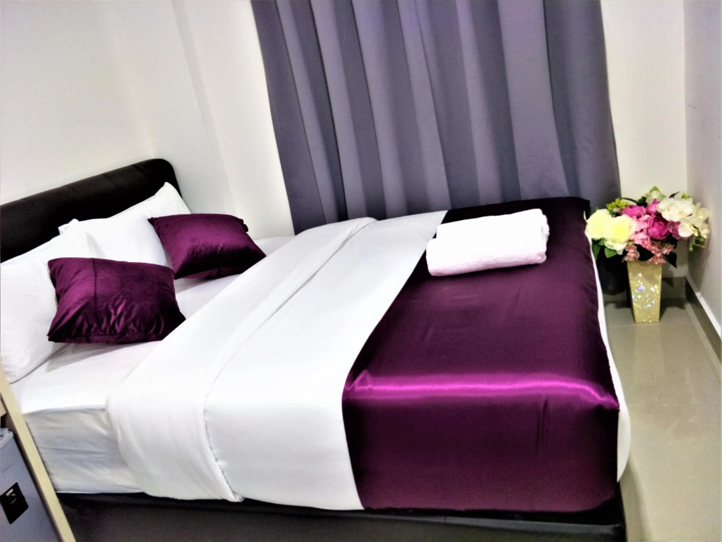 Bed in CITI HOTEL @ KL SENTRAL