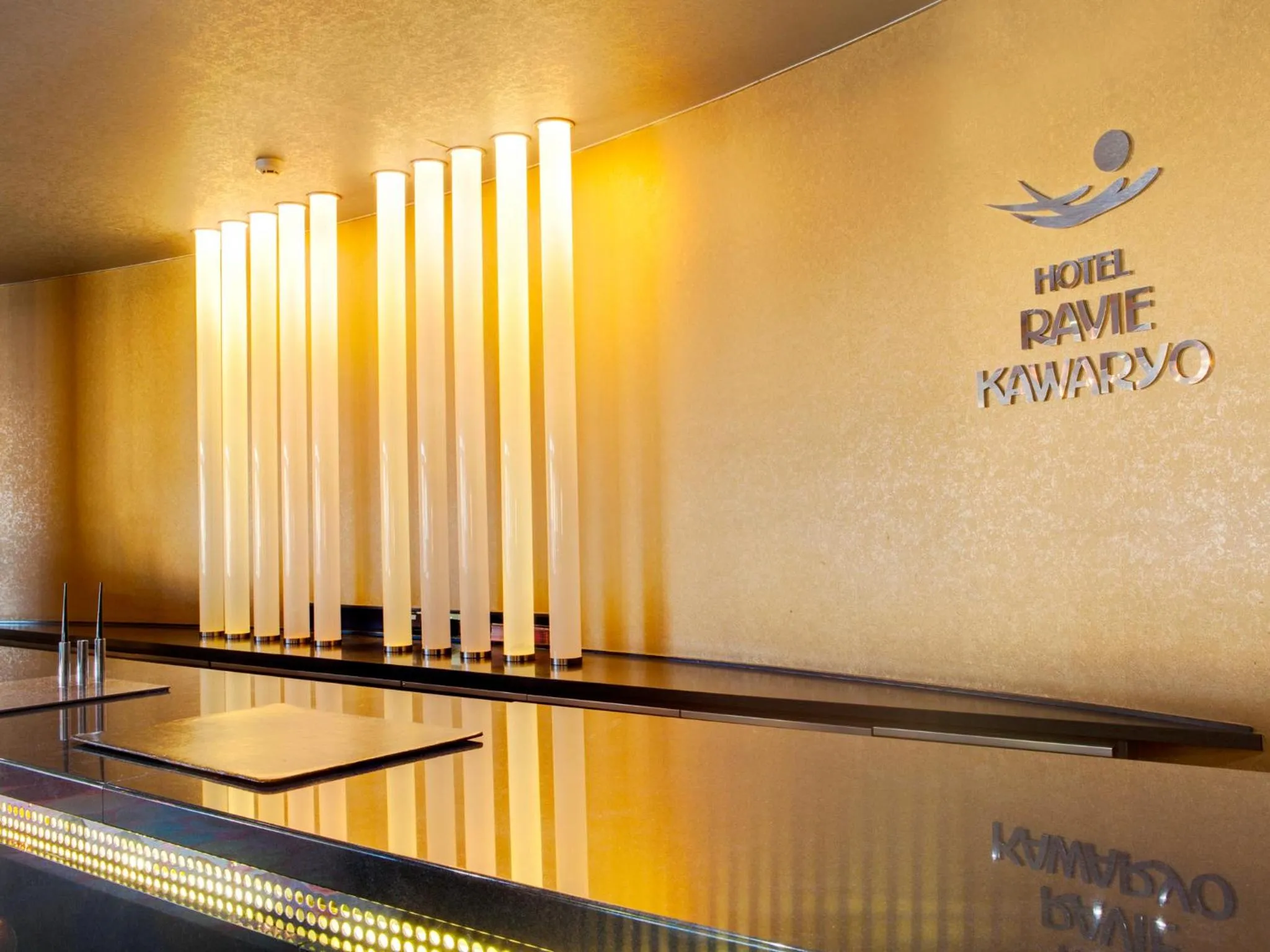 Property logo or sign in Hotel Ravie Kawaryo