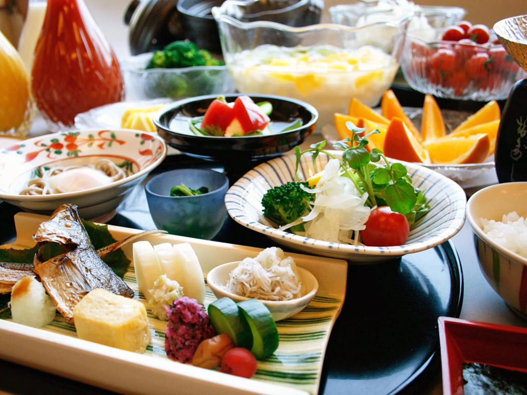 Breakfast in Izu Daisenya