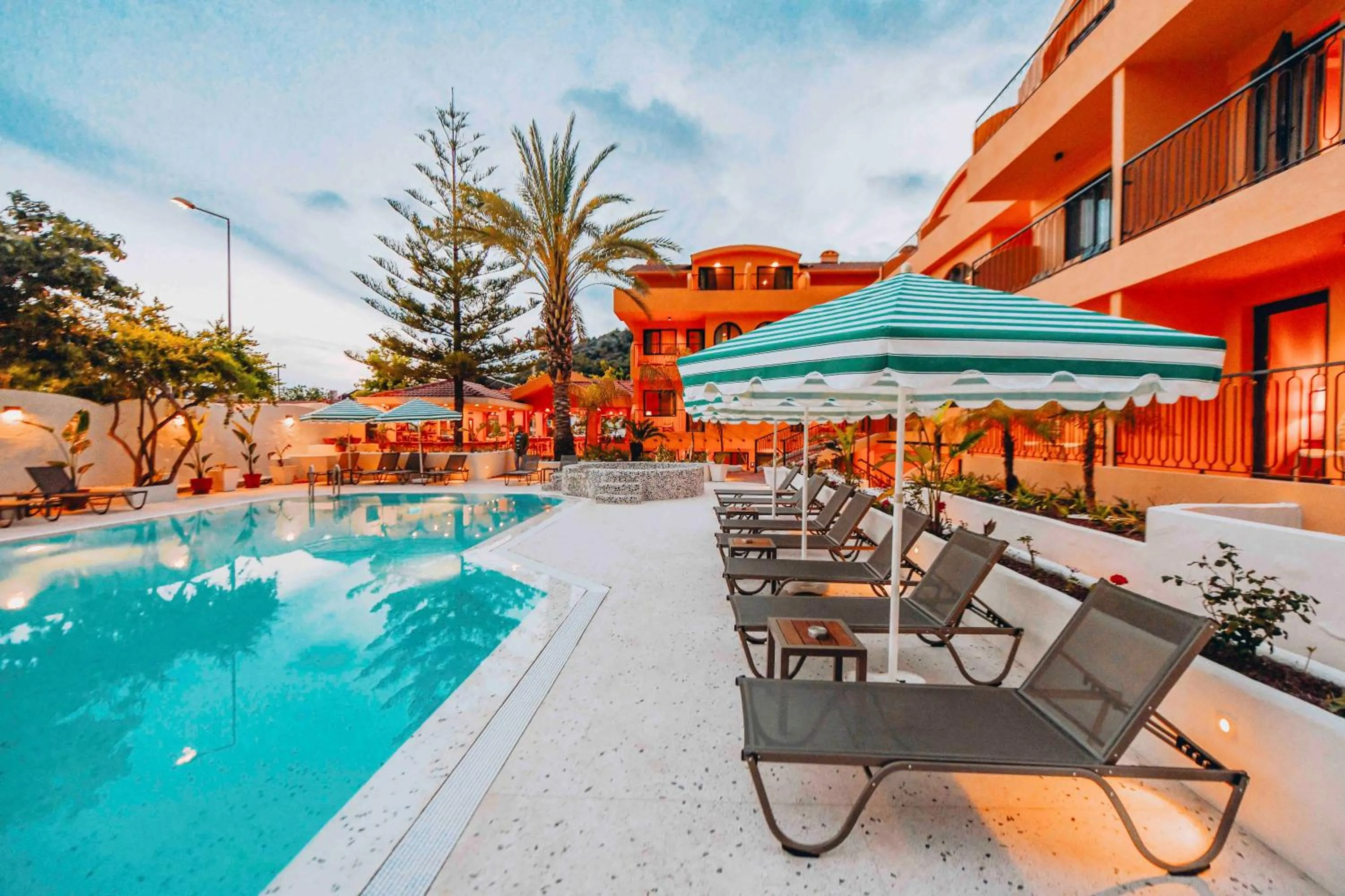 Garden in Unsal Hotel