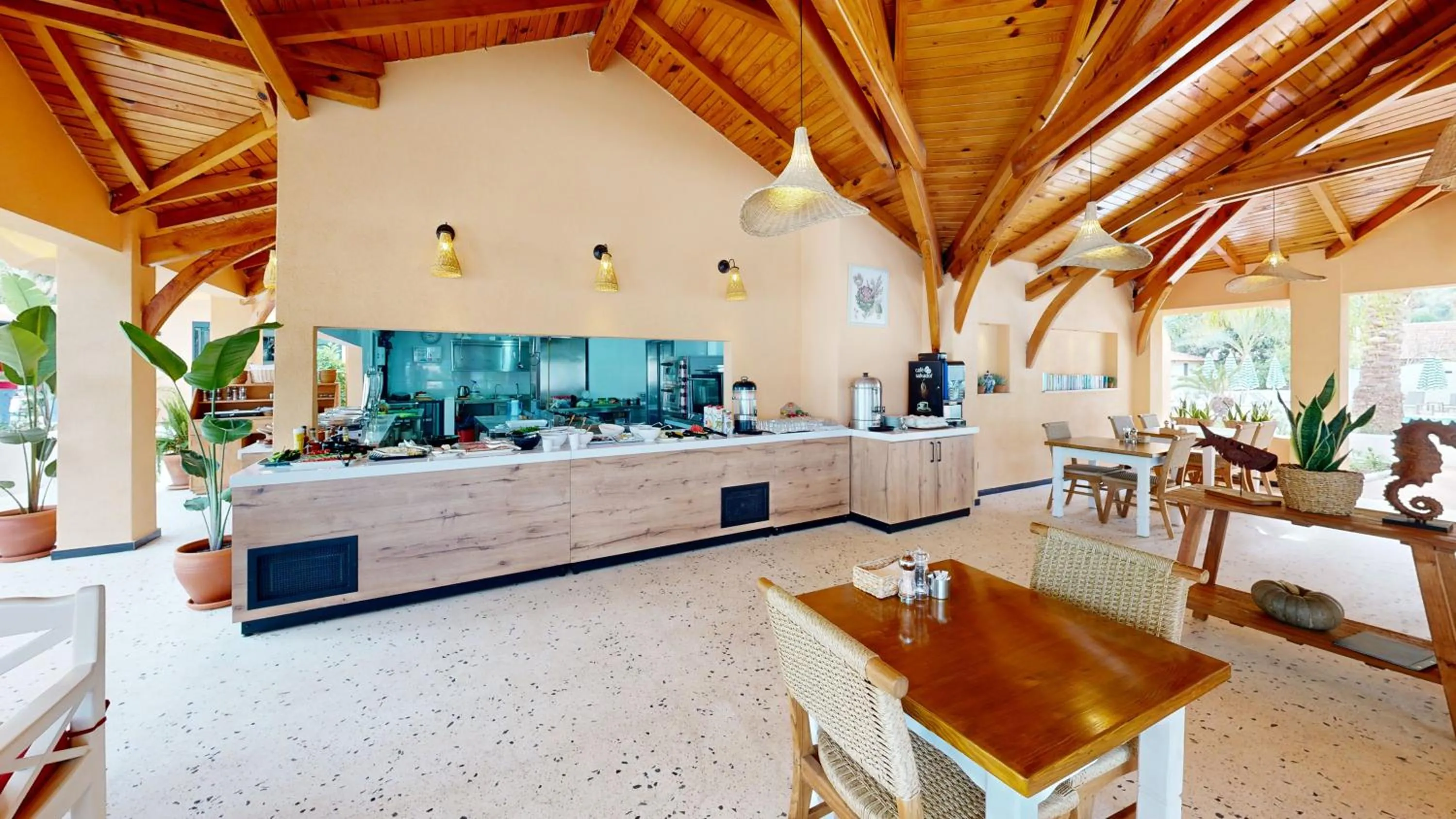 Breakfast in Unsal Hotel