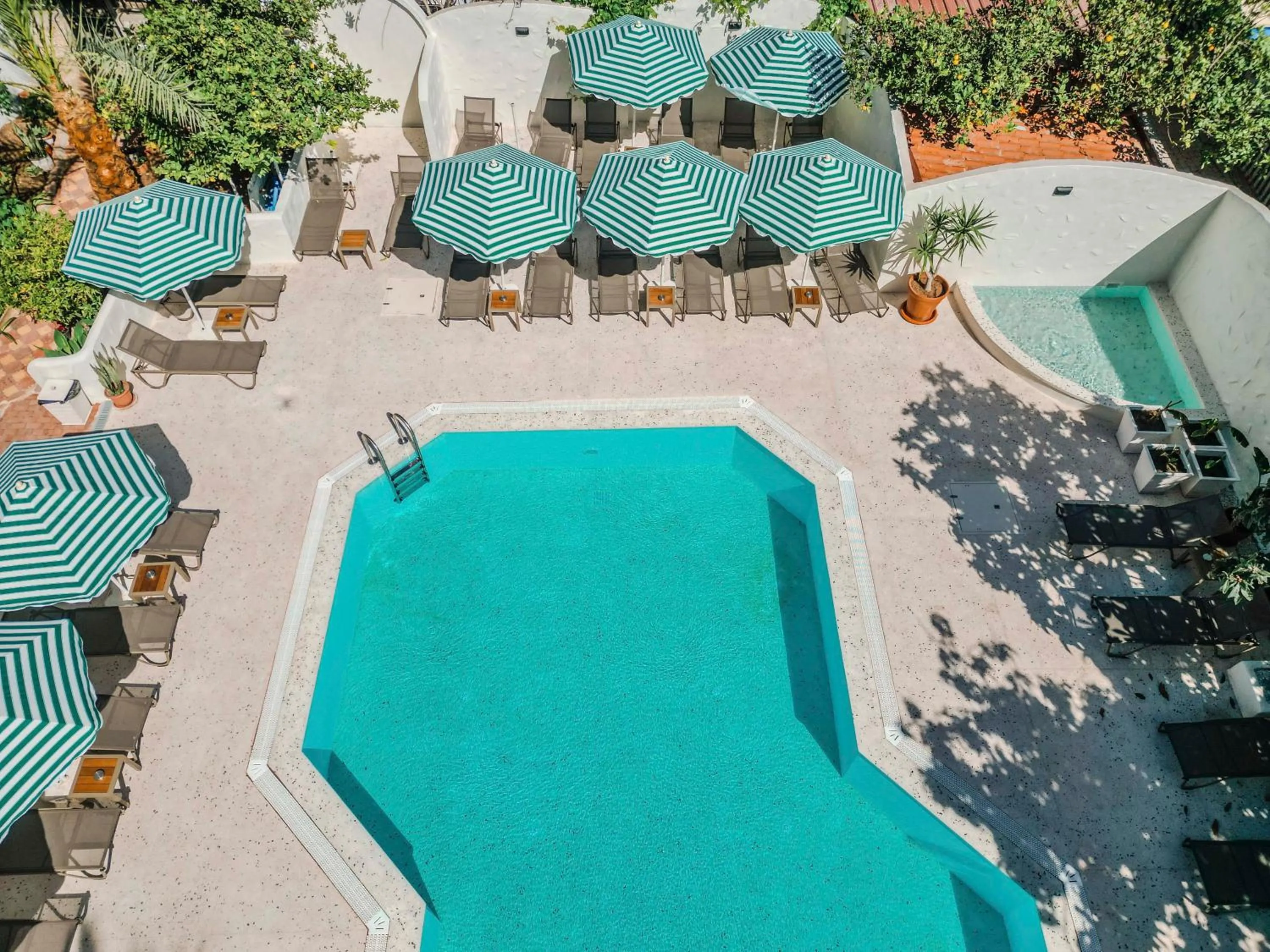 Swimming pool in Unsal Hotel