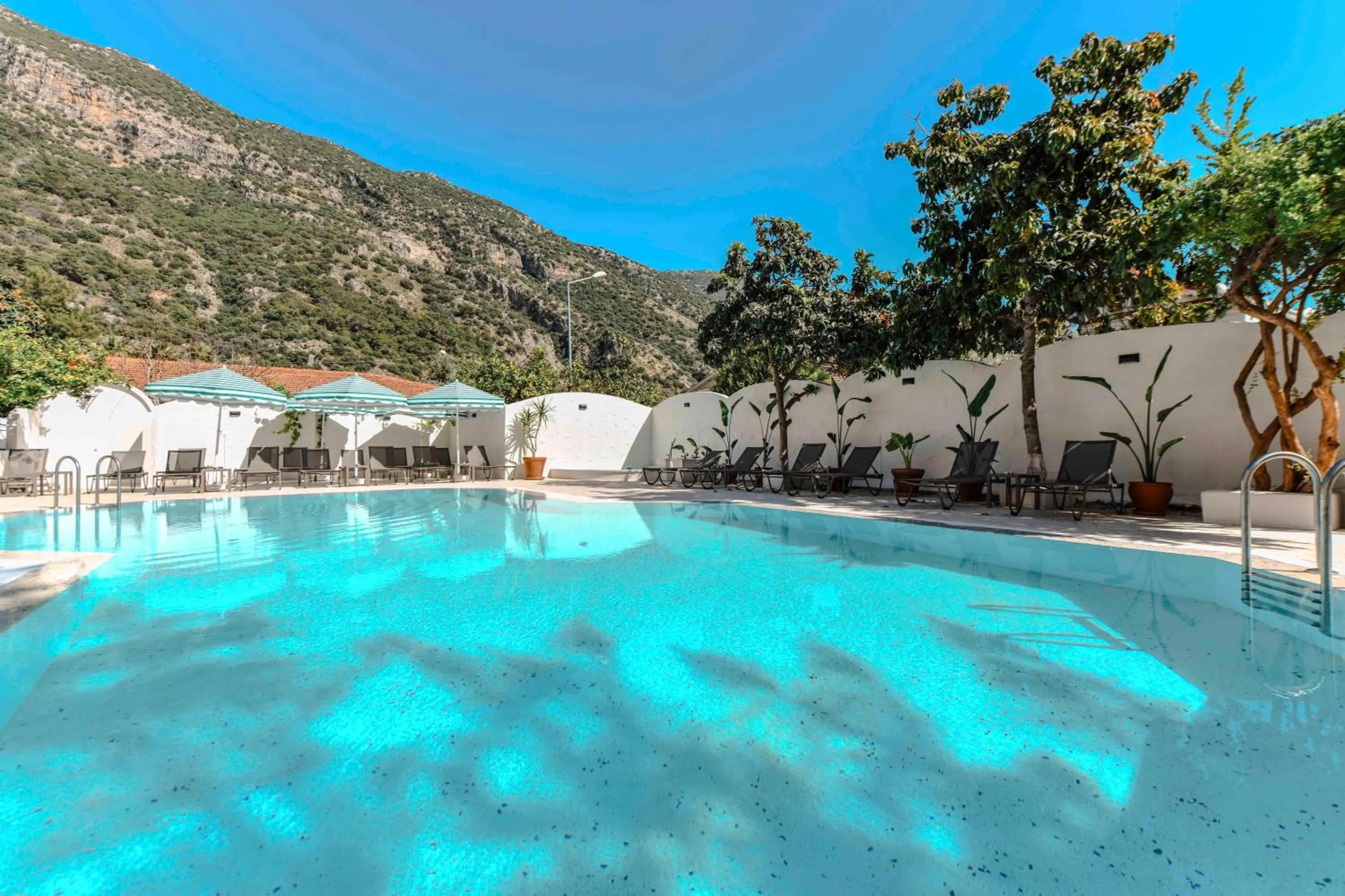 Swimming pool in Unsal Hotel