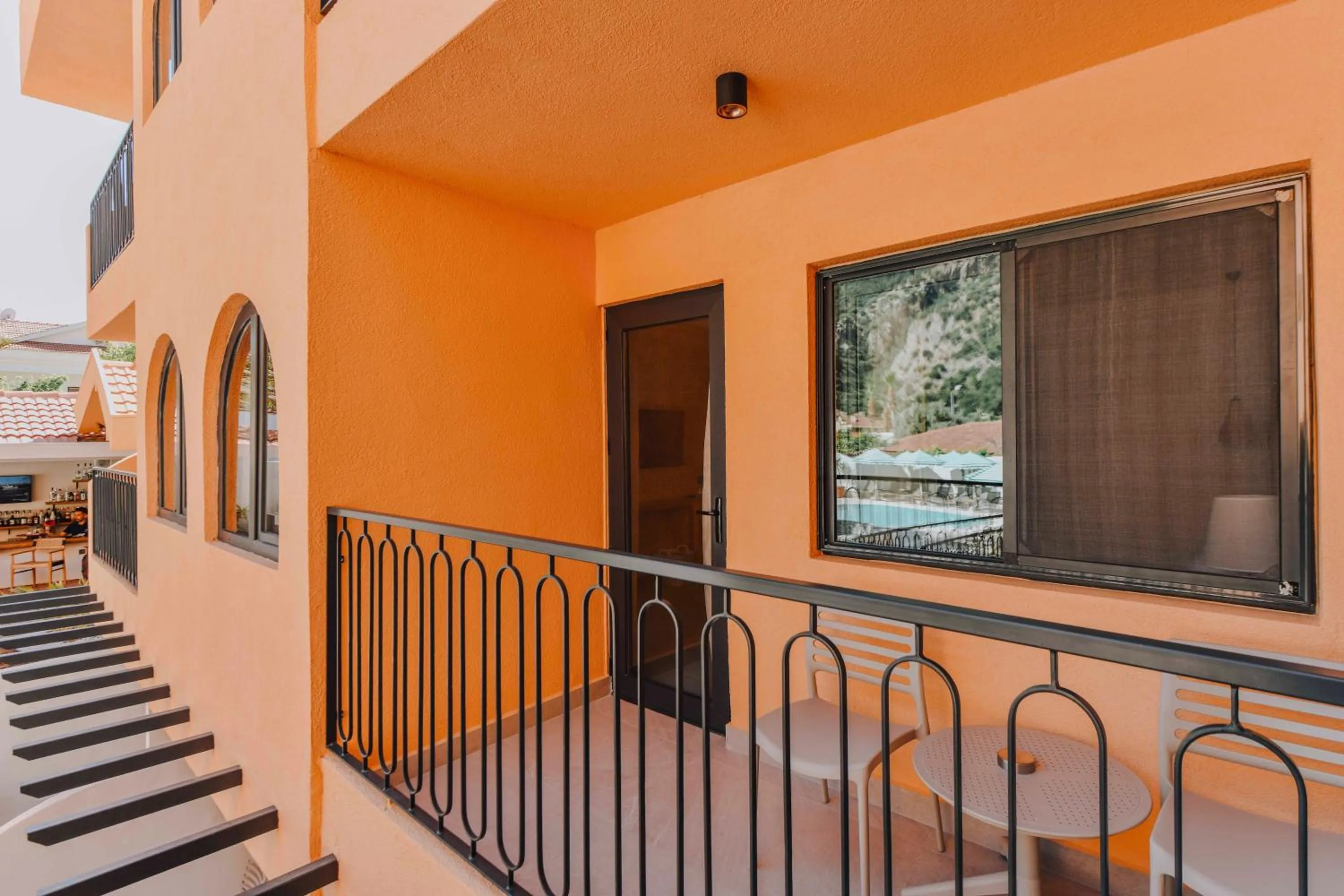 Balcony/Terrace in Unsal Hotel