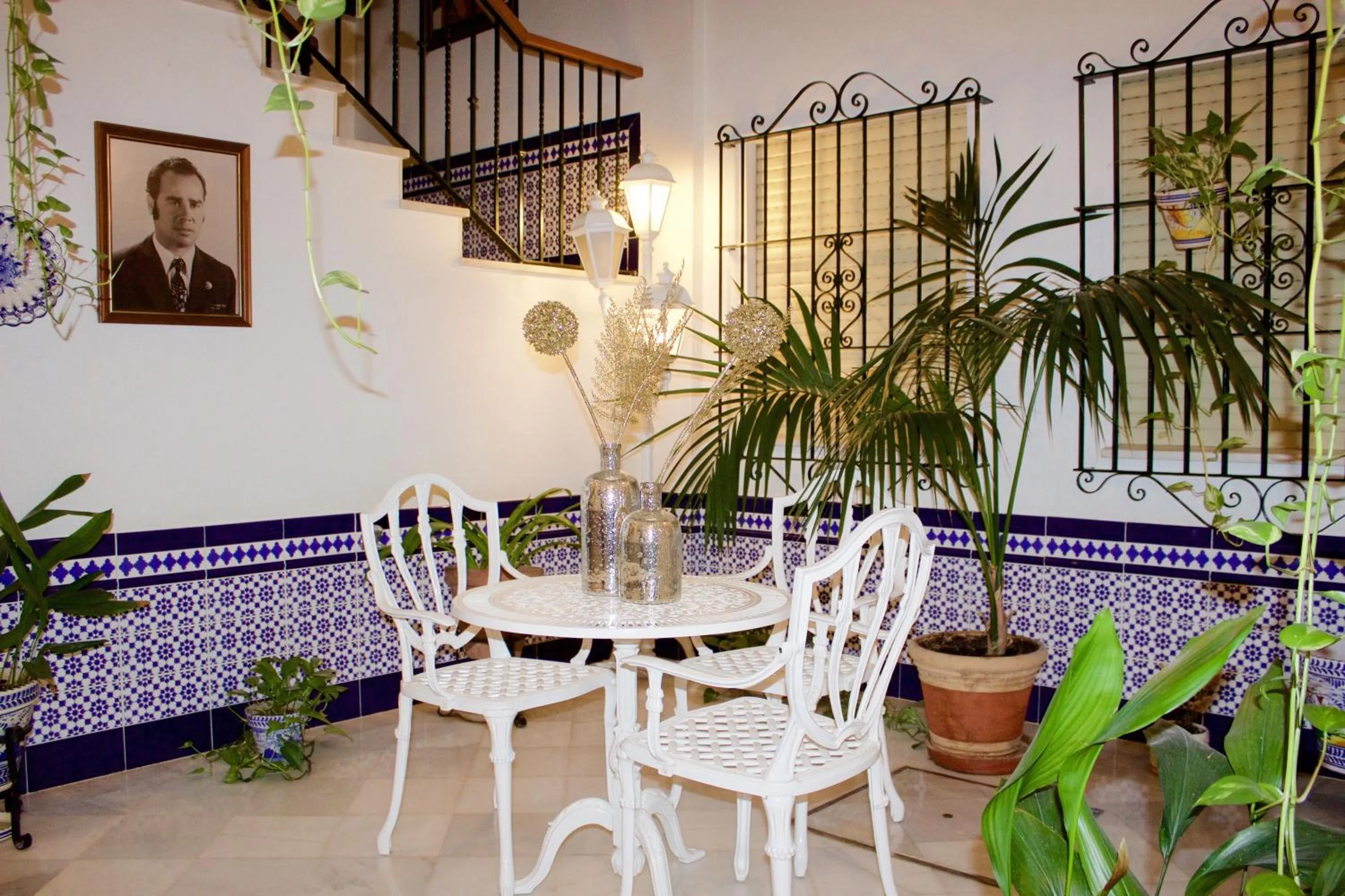 Patio in Hotel Mairena