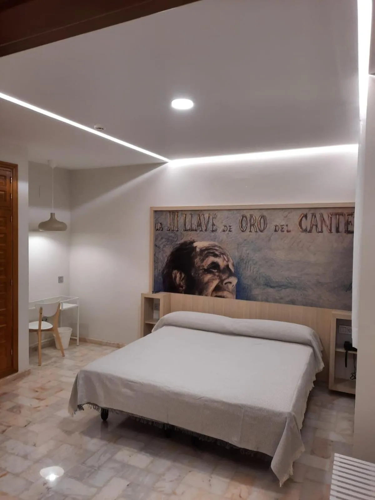 Bed in Hotel Mairena