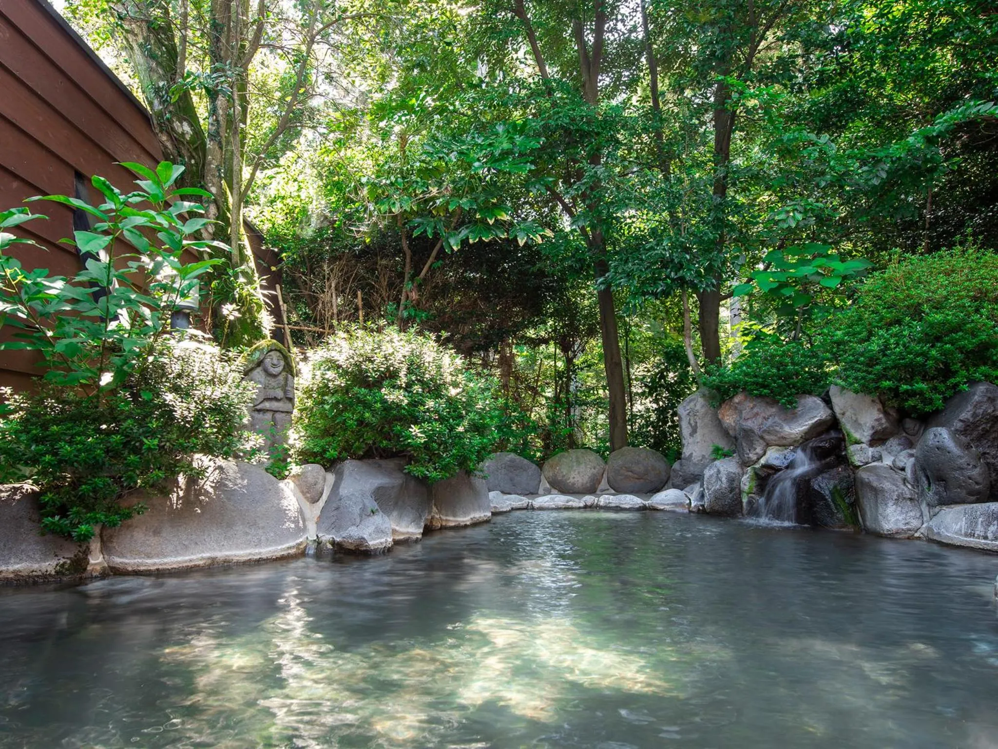 Hot Spring Bath in Hotel Kirishima Castle