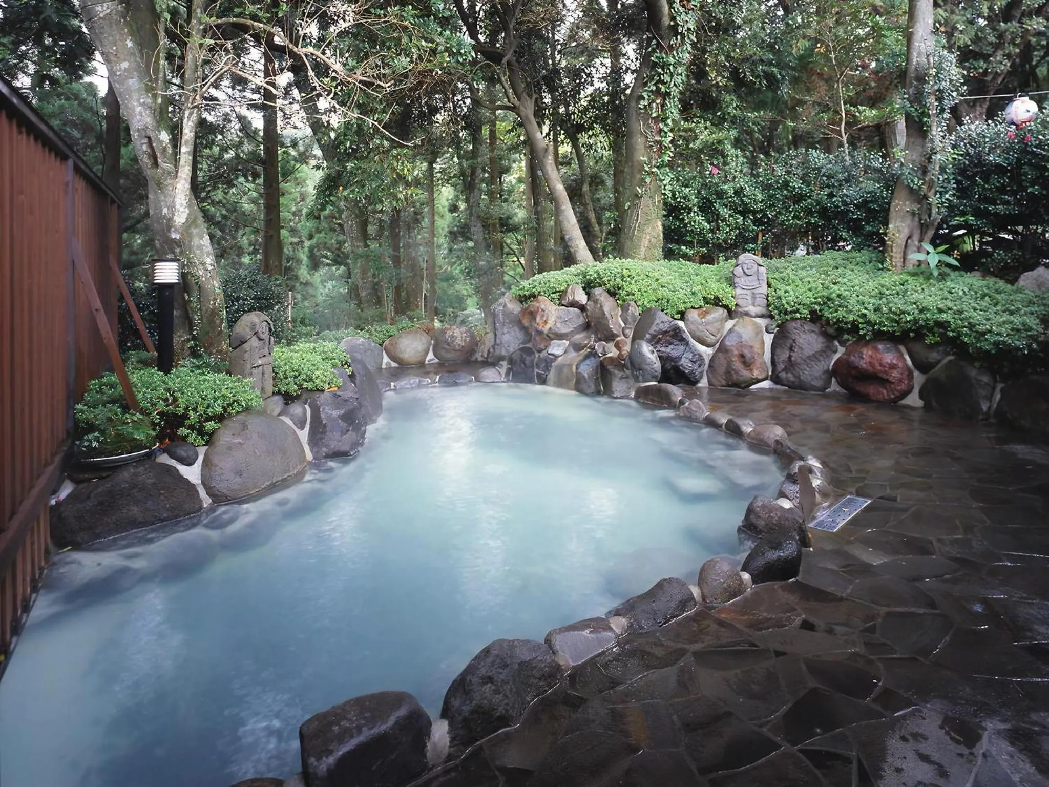 Hot Spring Bath in Hotel Kirishima Castle