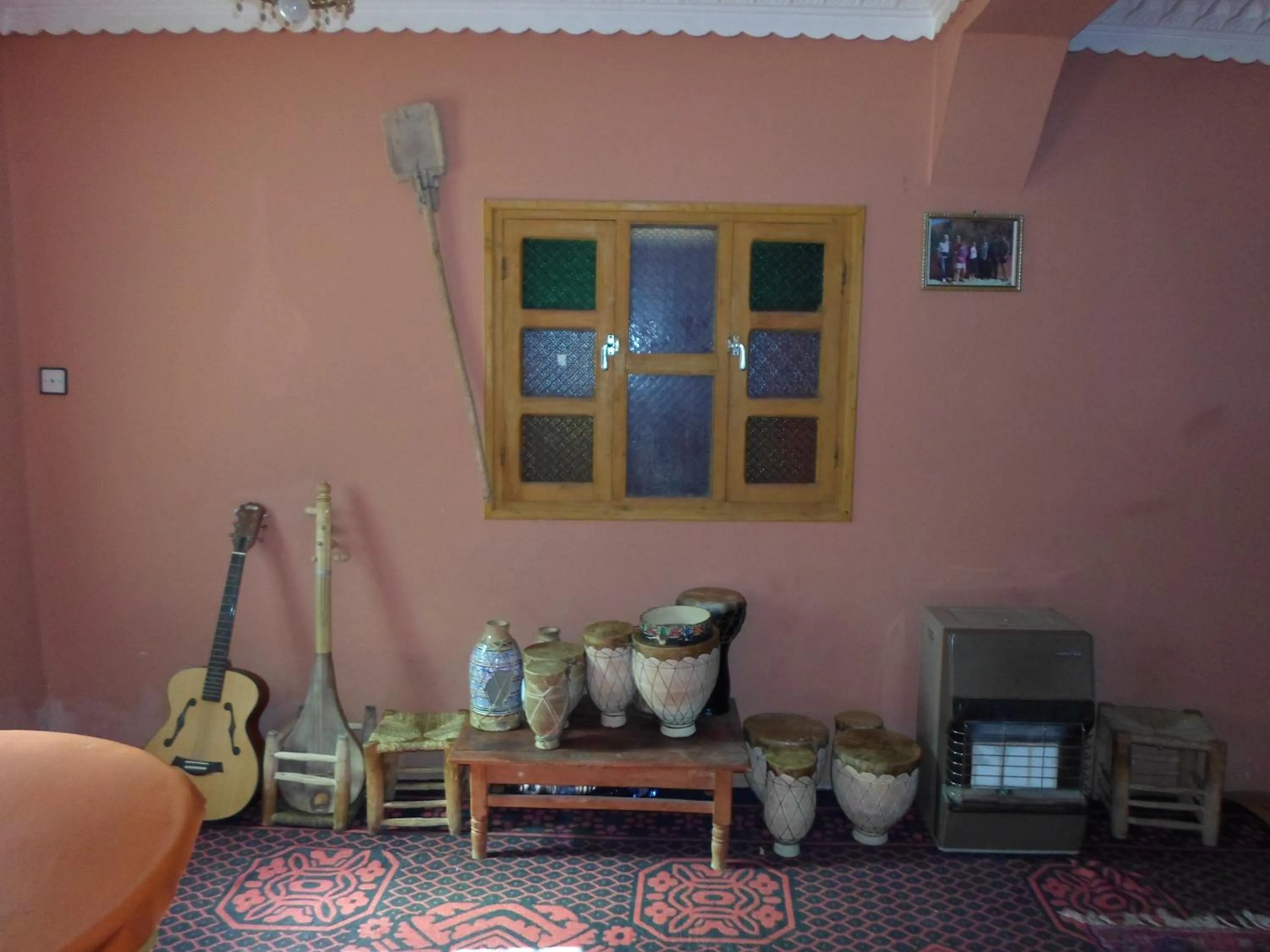 Living room in kasbah Ait arbi