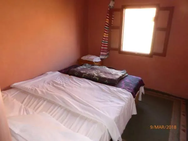 Photo of the whole room, Bed in kasbah Ait arbi