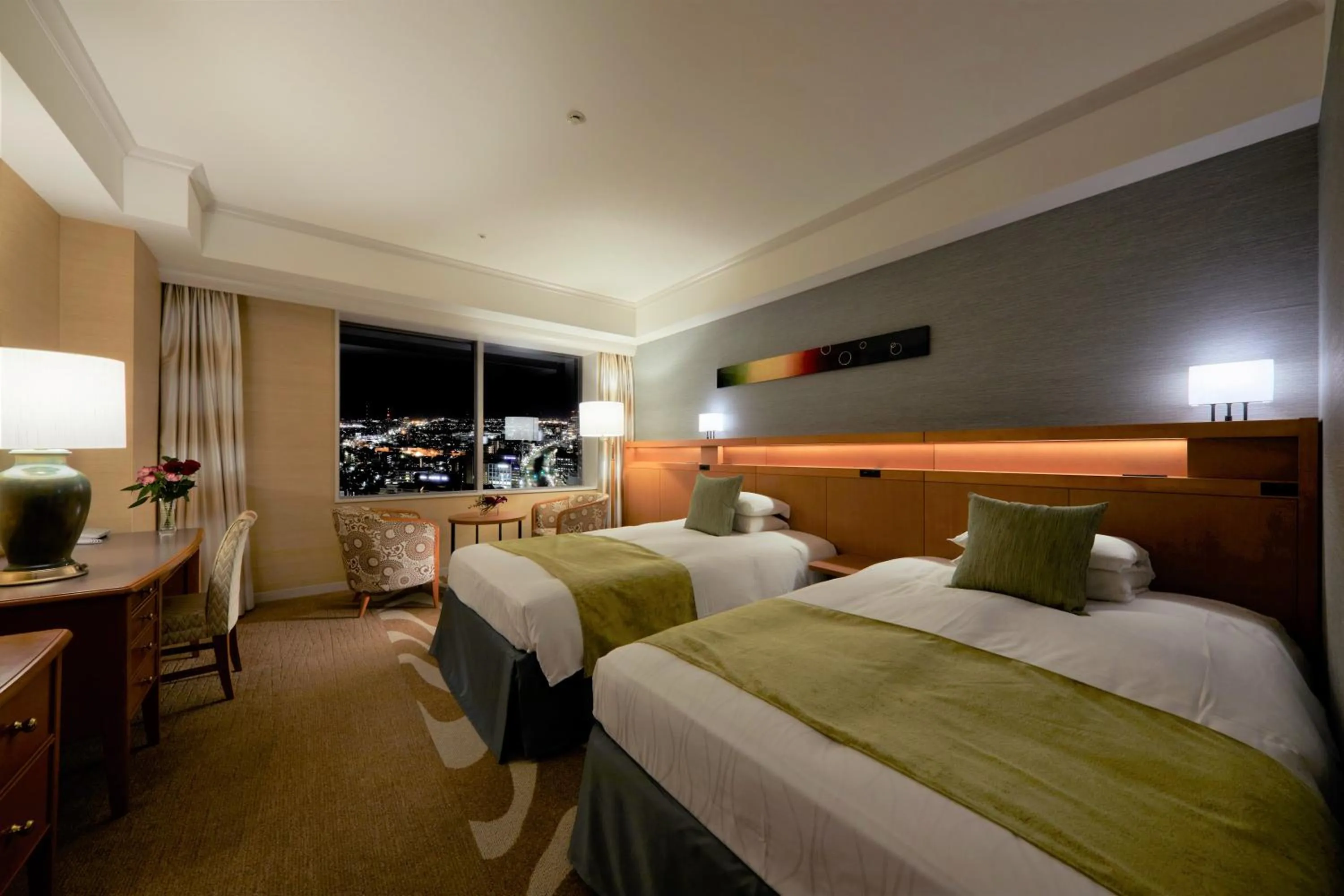 Photo of the whole room, Bed in Hotel Nikko Kanazawa