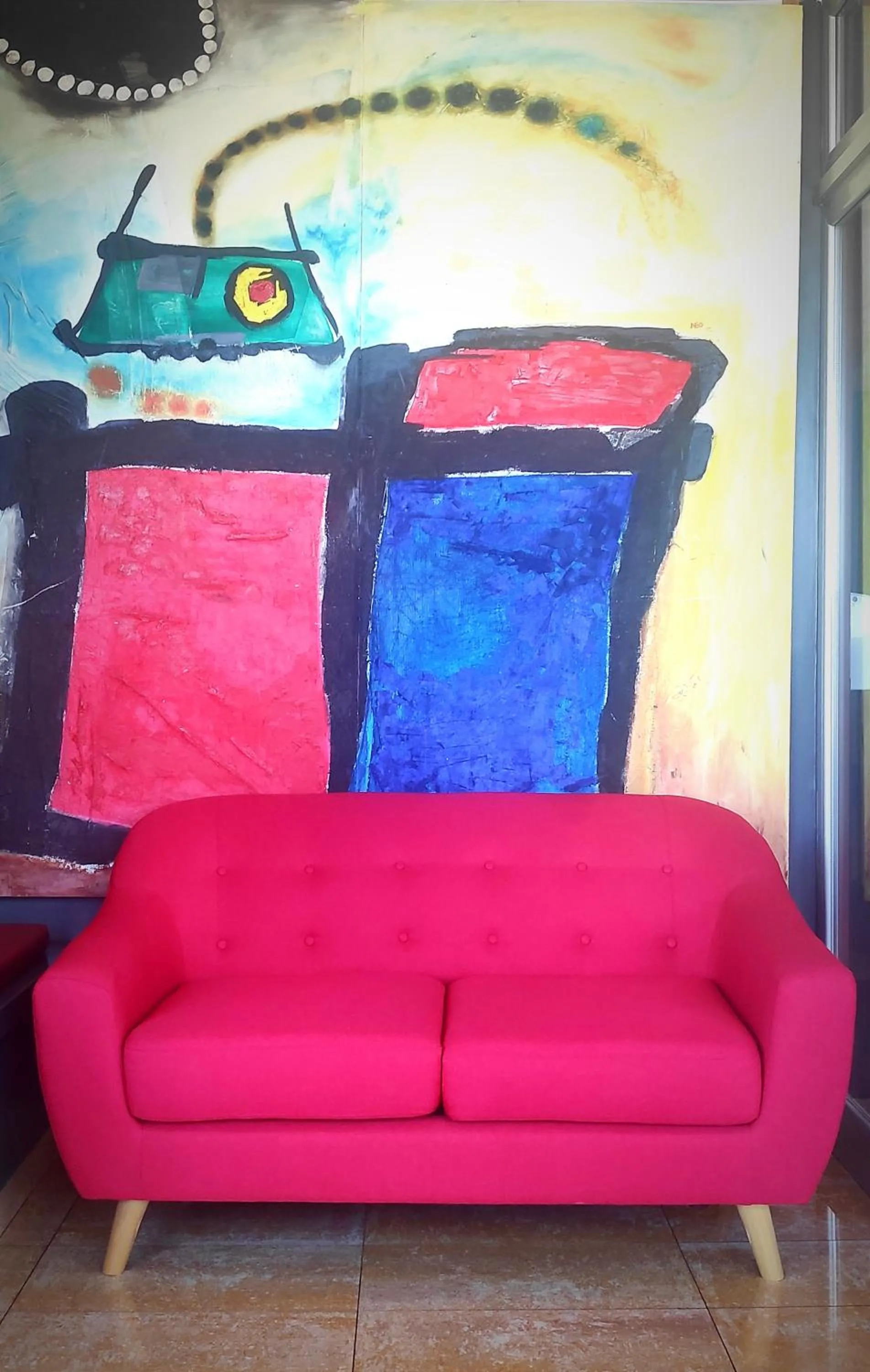 Lobby or reception in Hotel Rio Mar