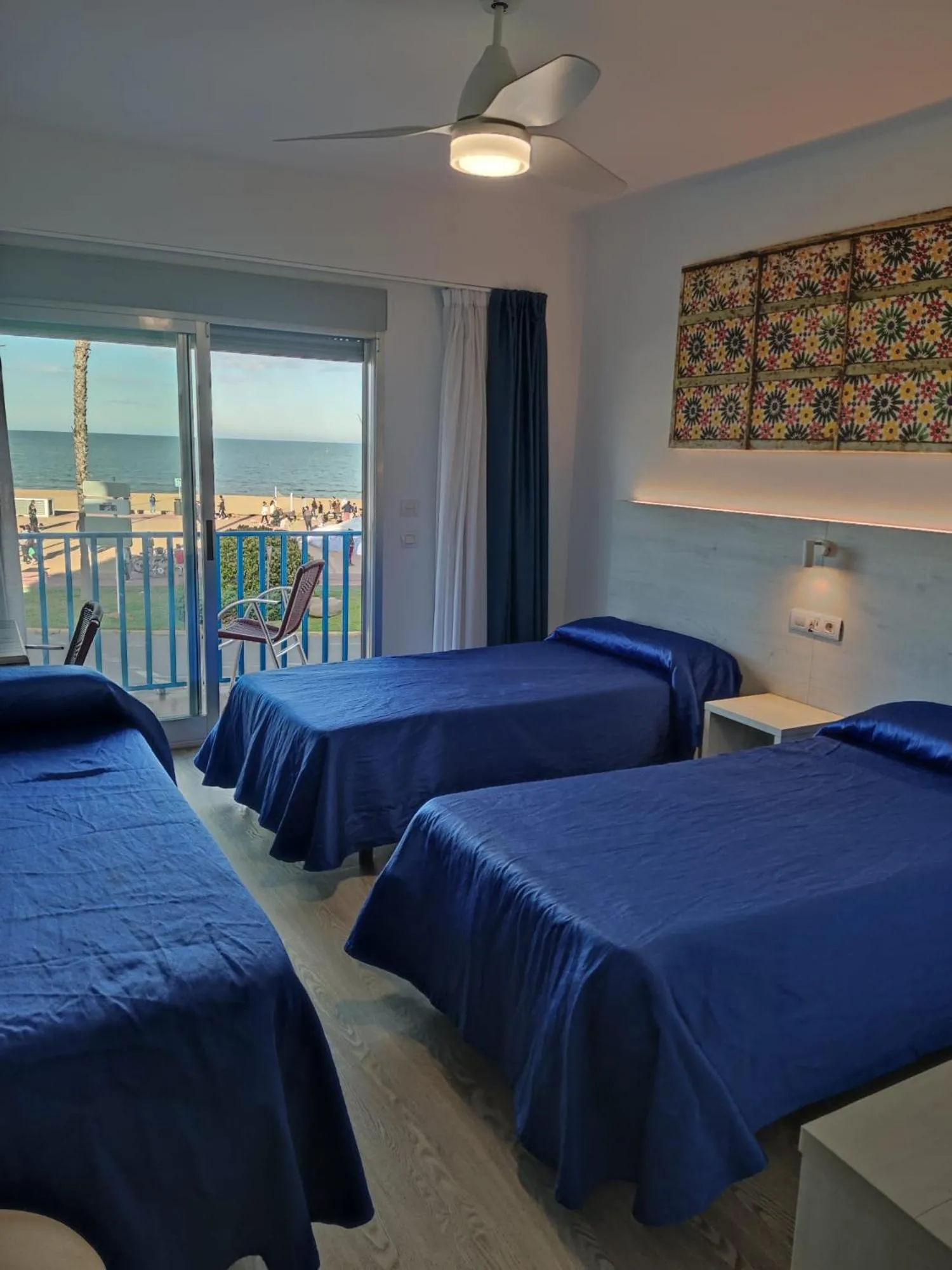 Bed in Hotel Rio Mar