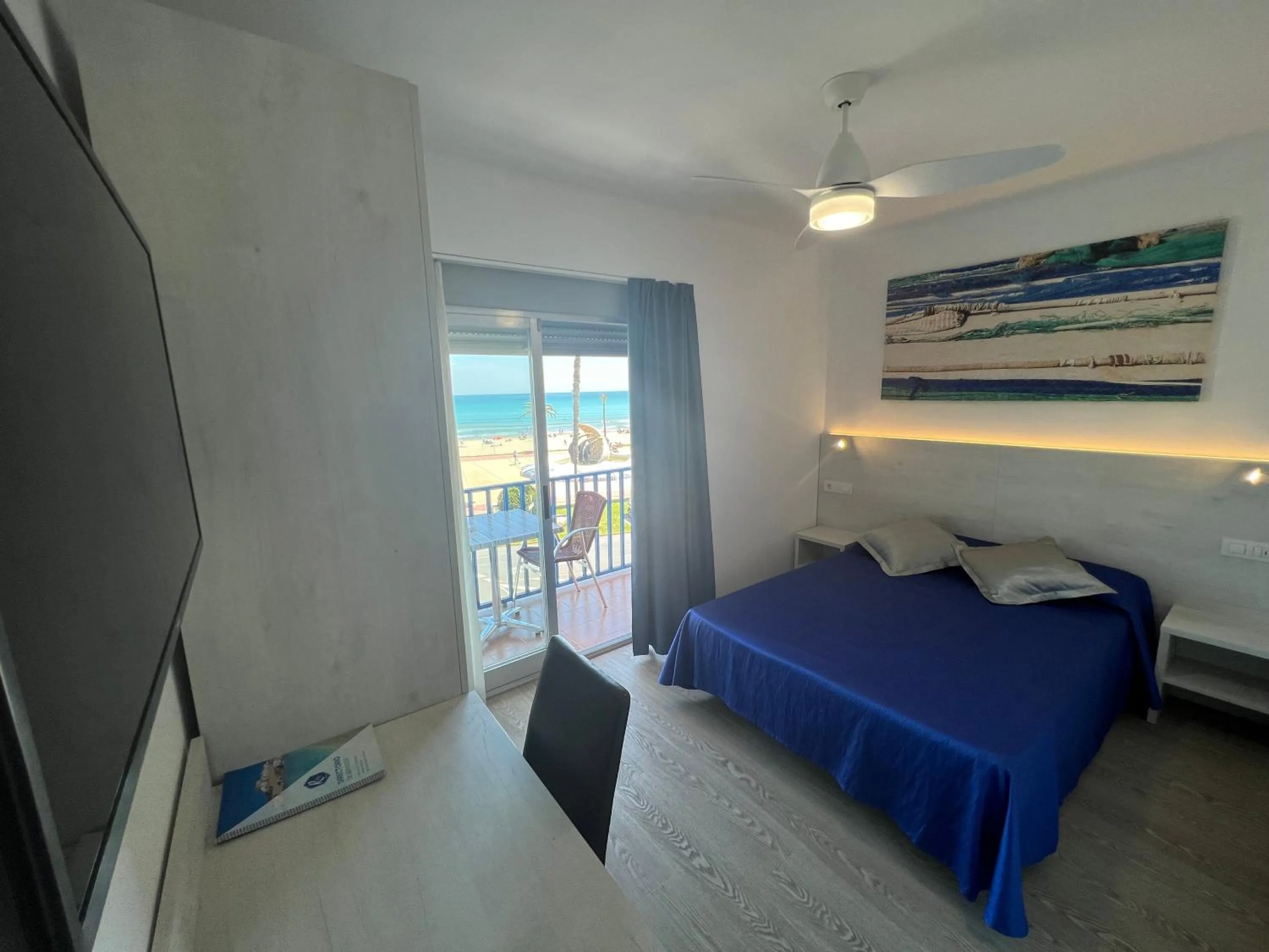 Bed in Hotel Rio Mar