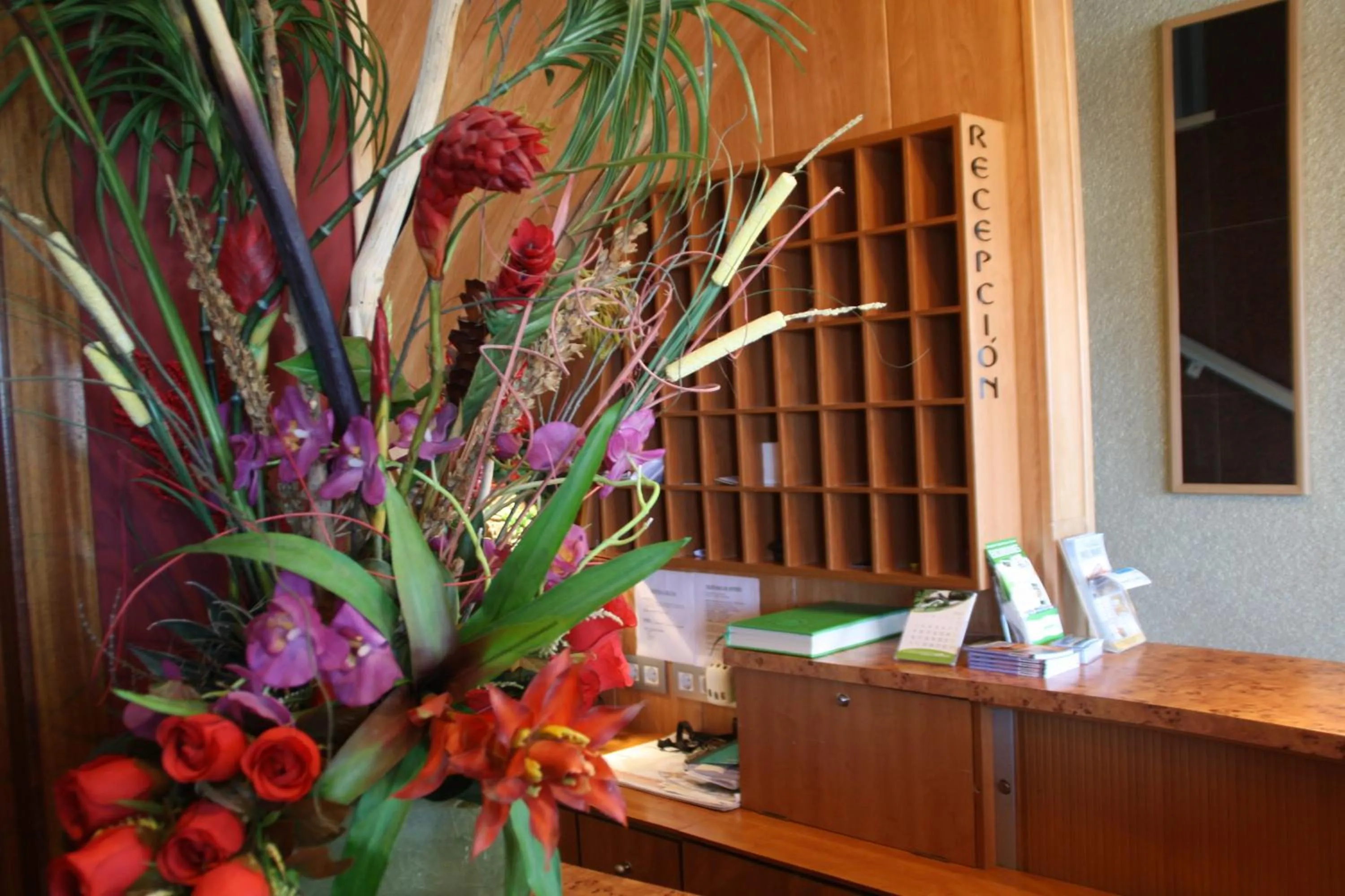 Lobby or reception in Hotel Rio Mar