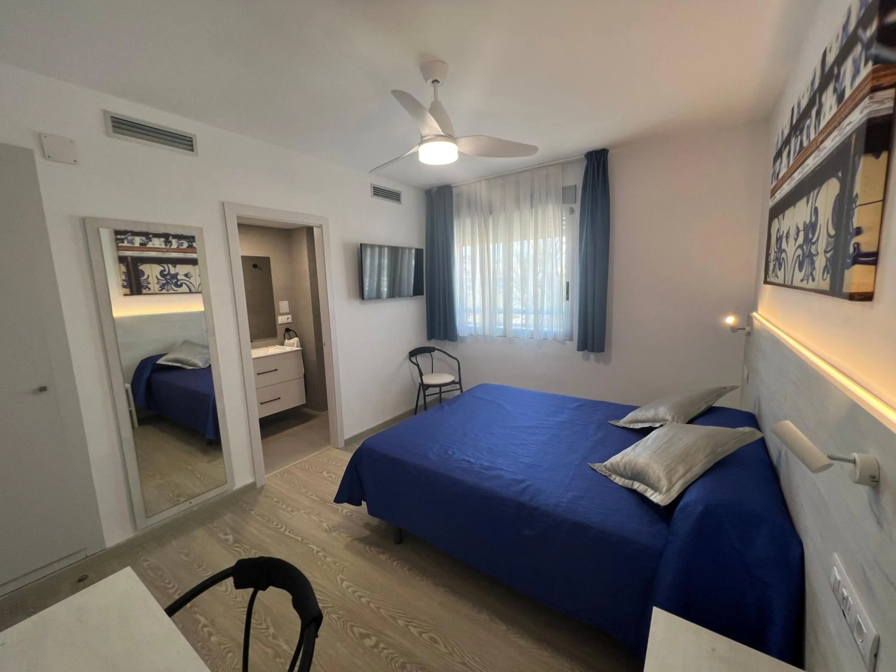Bed in Hotel Rio Mar