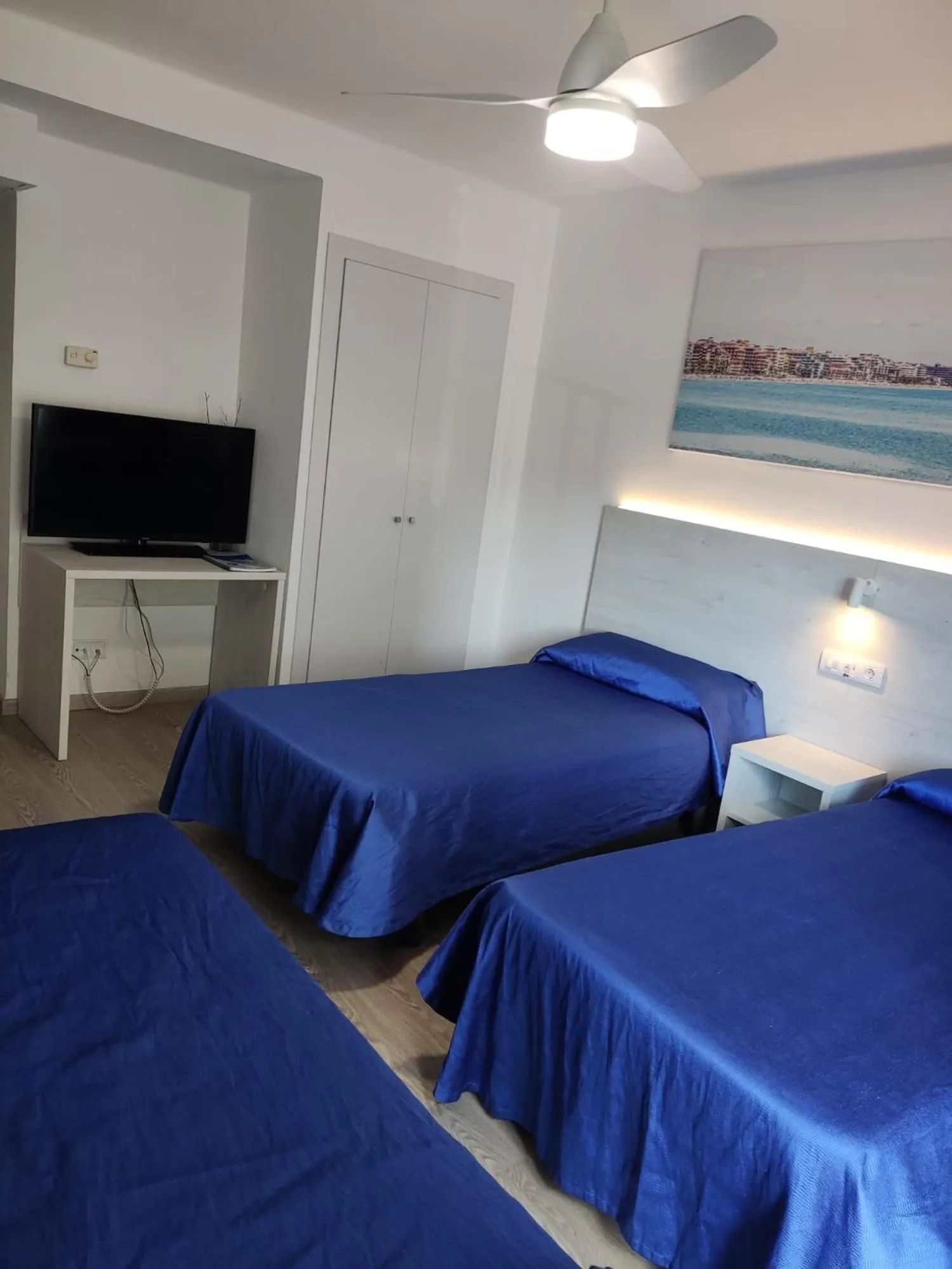 Bed in Hotel Rio Mar