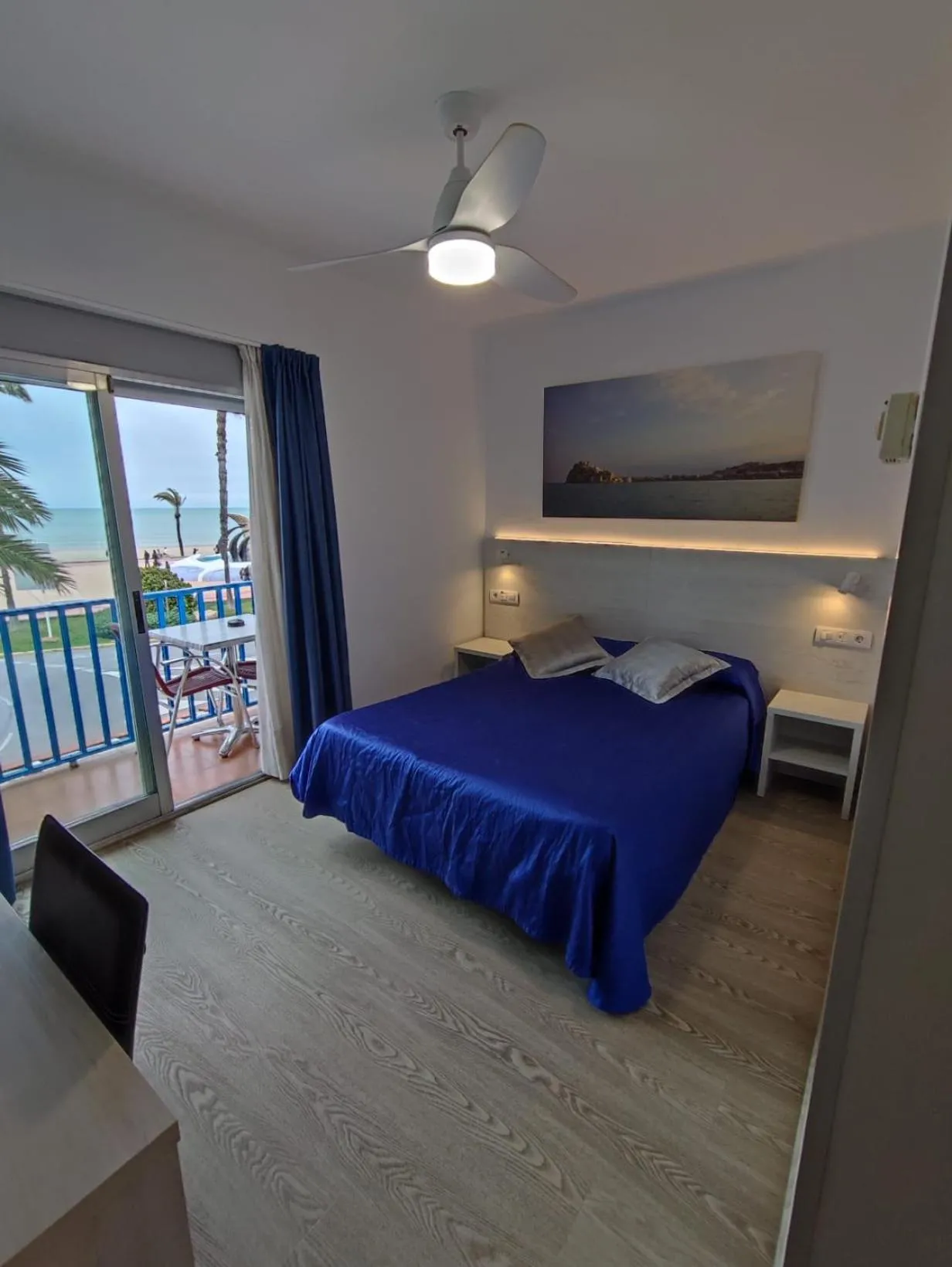 Bed in Hotel Rio Mar