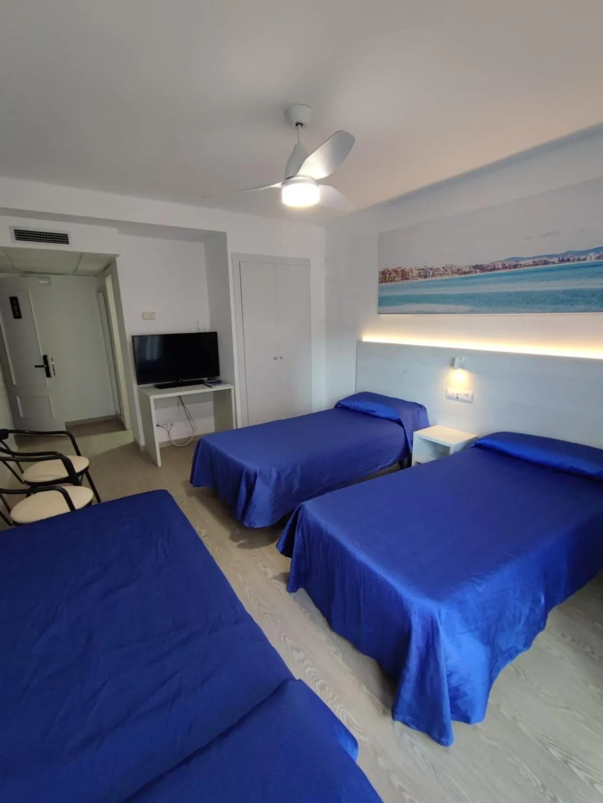 Bed in Hotel Rio Mar
