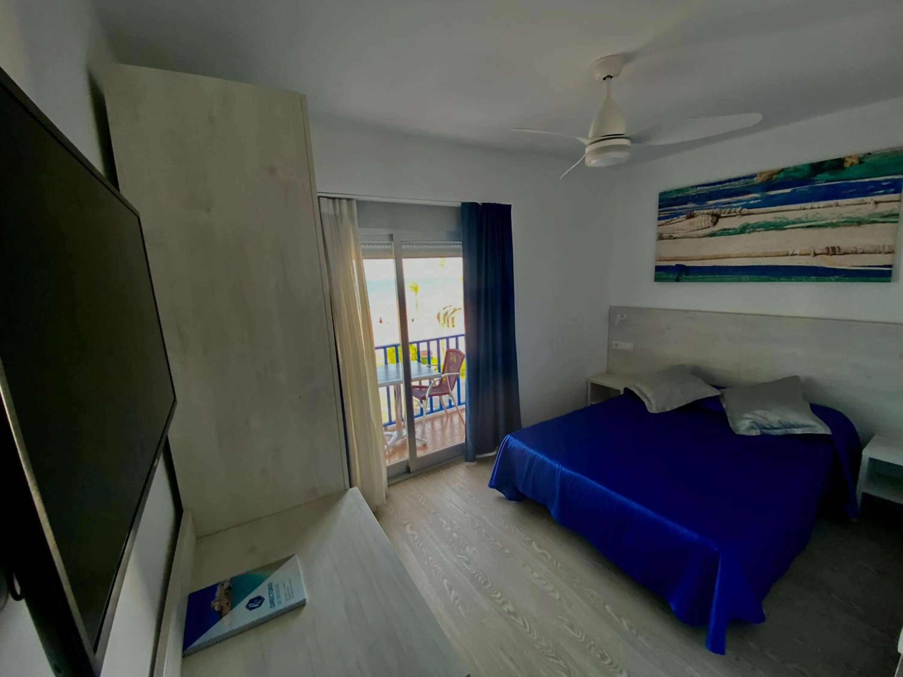 Bed in Hotel Rio Mar