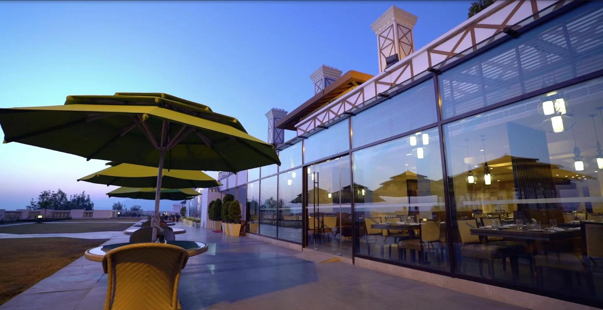 Dining area in Jaypee Residency Manor