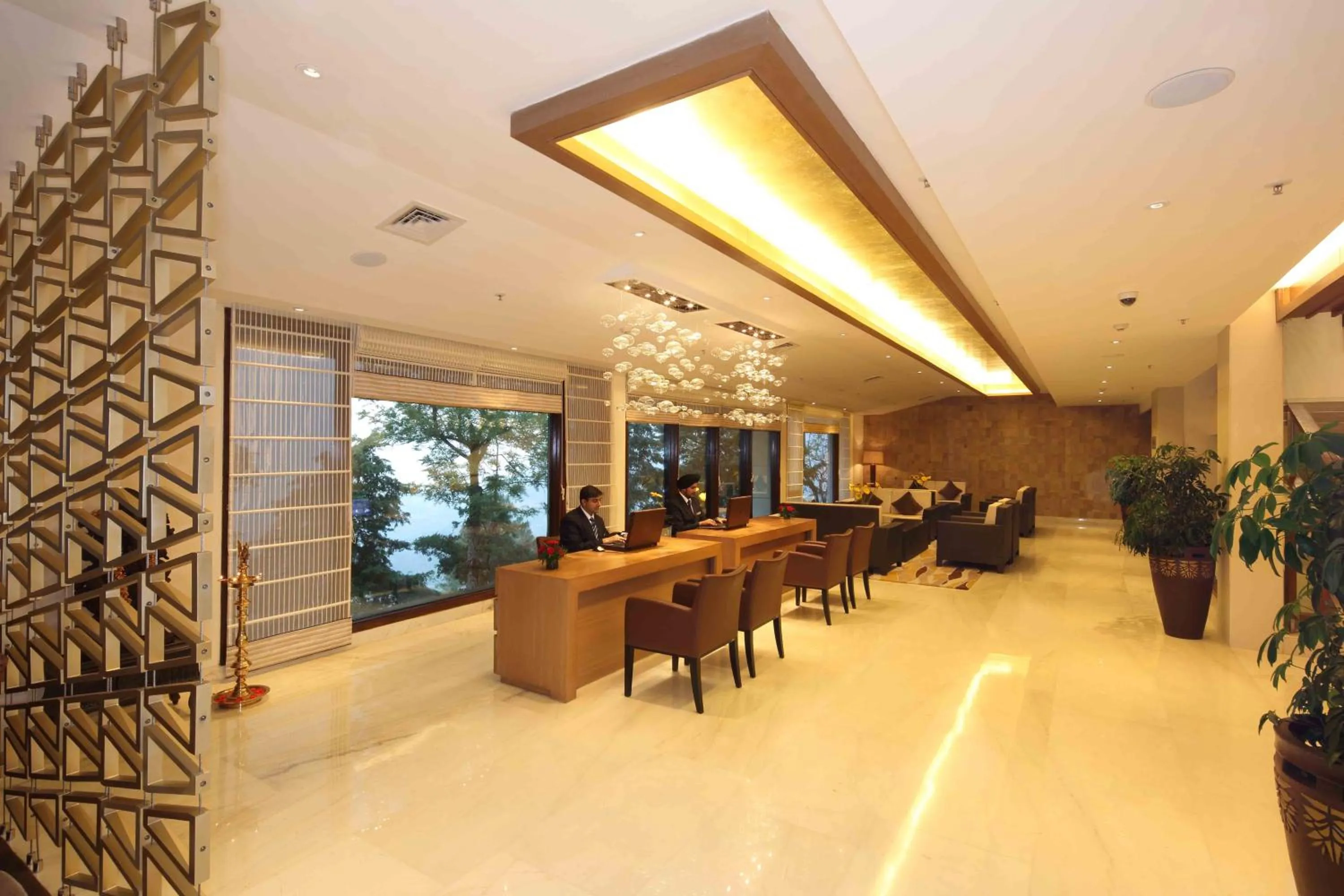 Lobby or reception in Jaypee Residency Manor